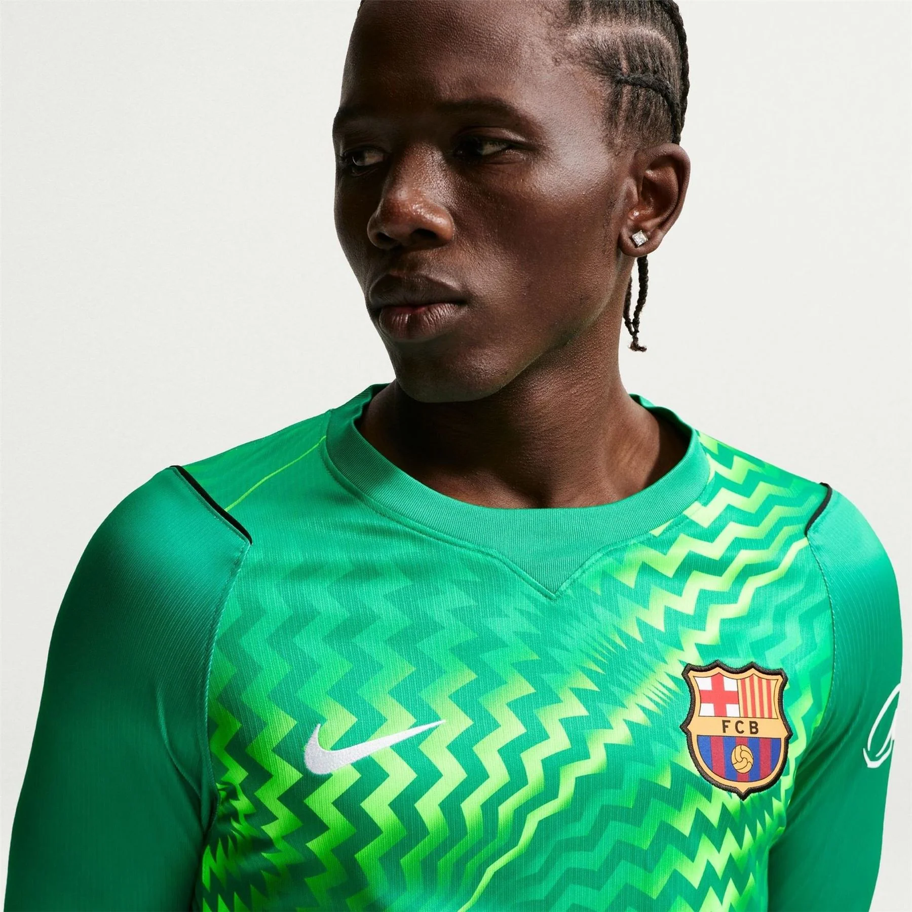 Nike Mens Barcelona Home Goalkeeper Shirt 2026 27 - Image 9