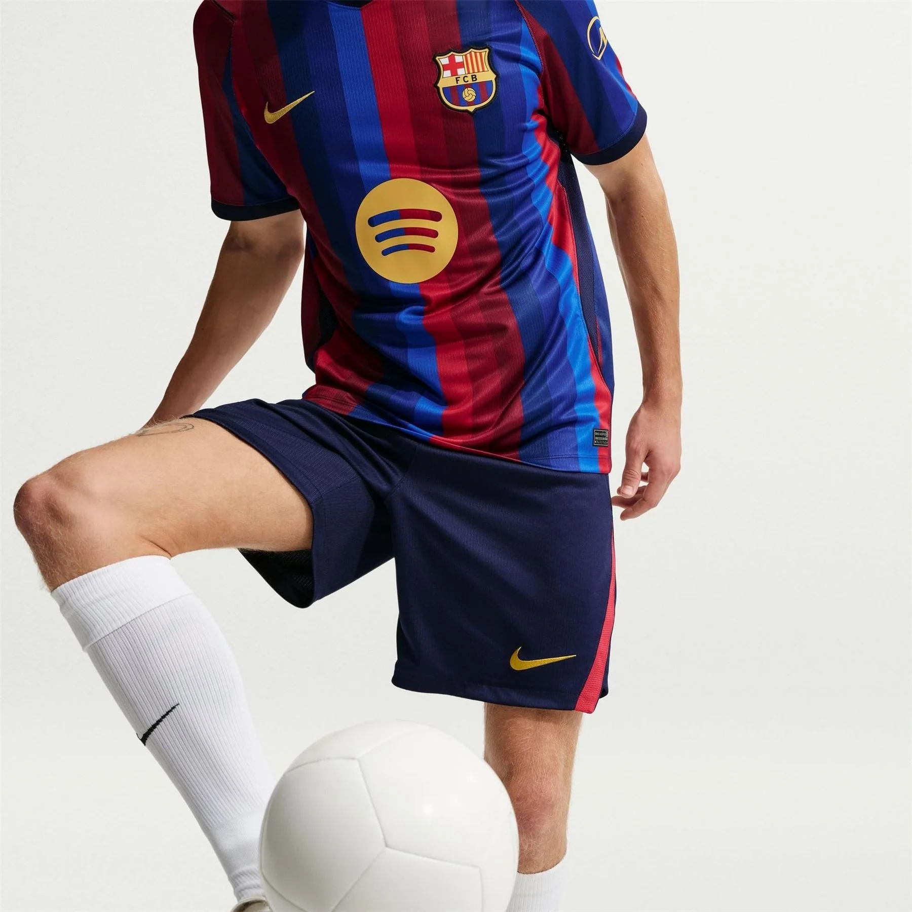 Nike Mens Barcelona Home Short 2026 27 - Image 3