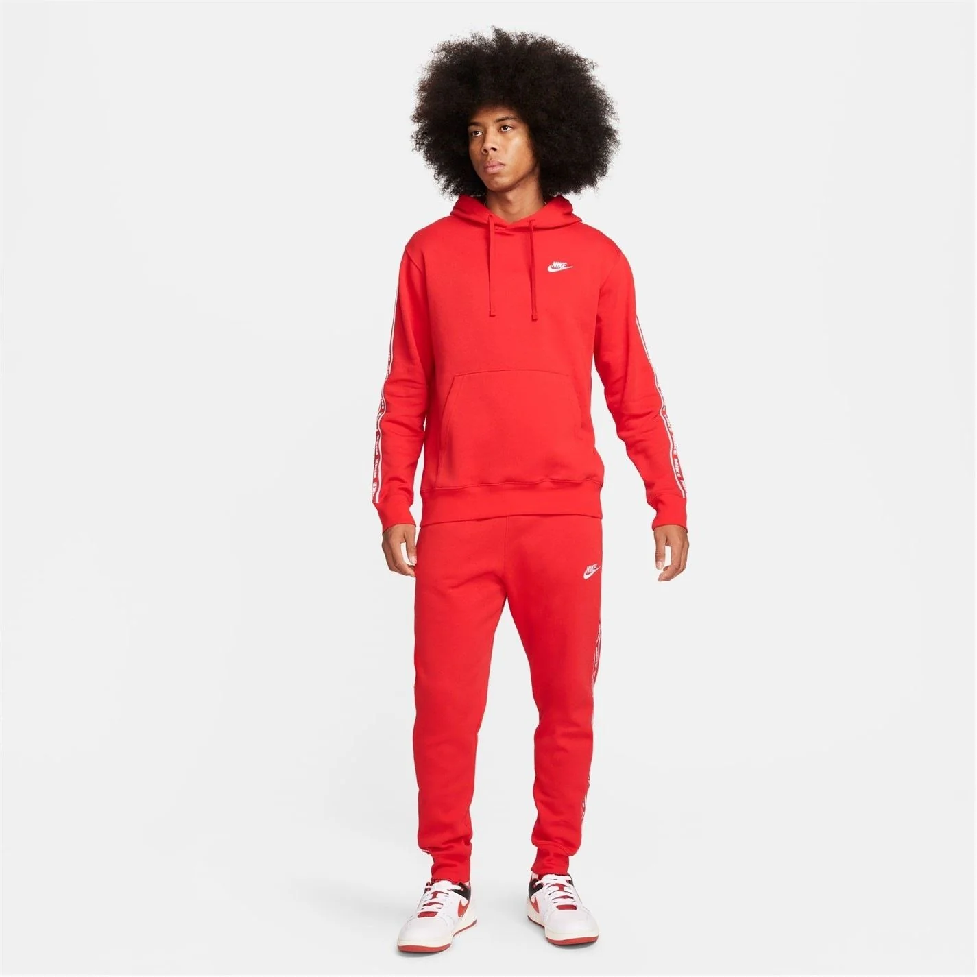Nike Mens Club Fleece Graphic Hooded Tracksuit - Image 26