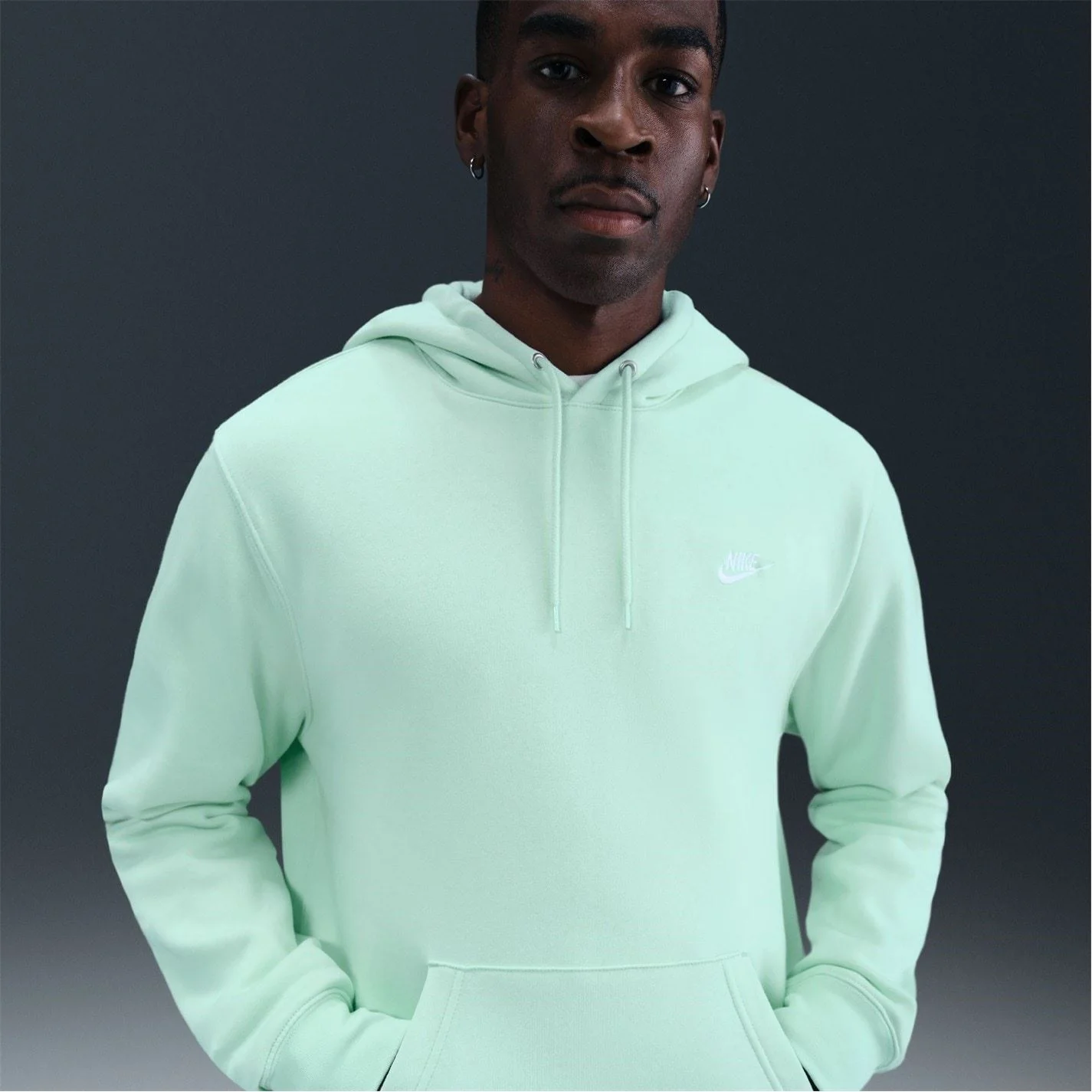 Nike Mens Sportswear Club Fleece Pullover Hoodie - Image 136