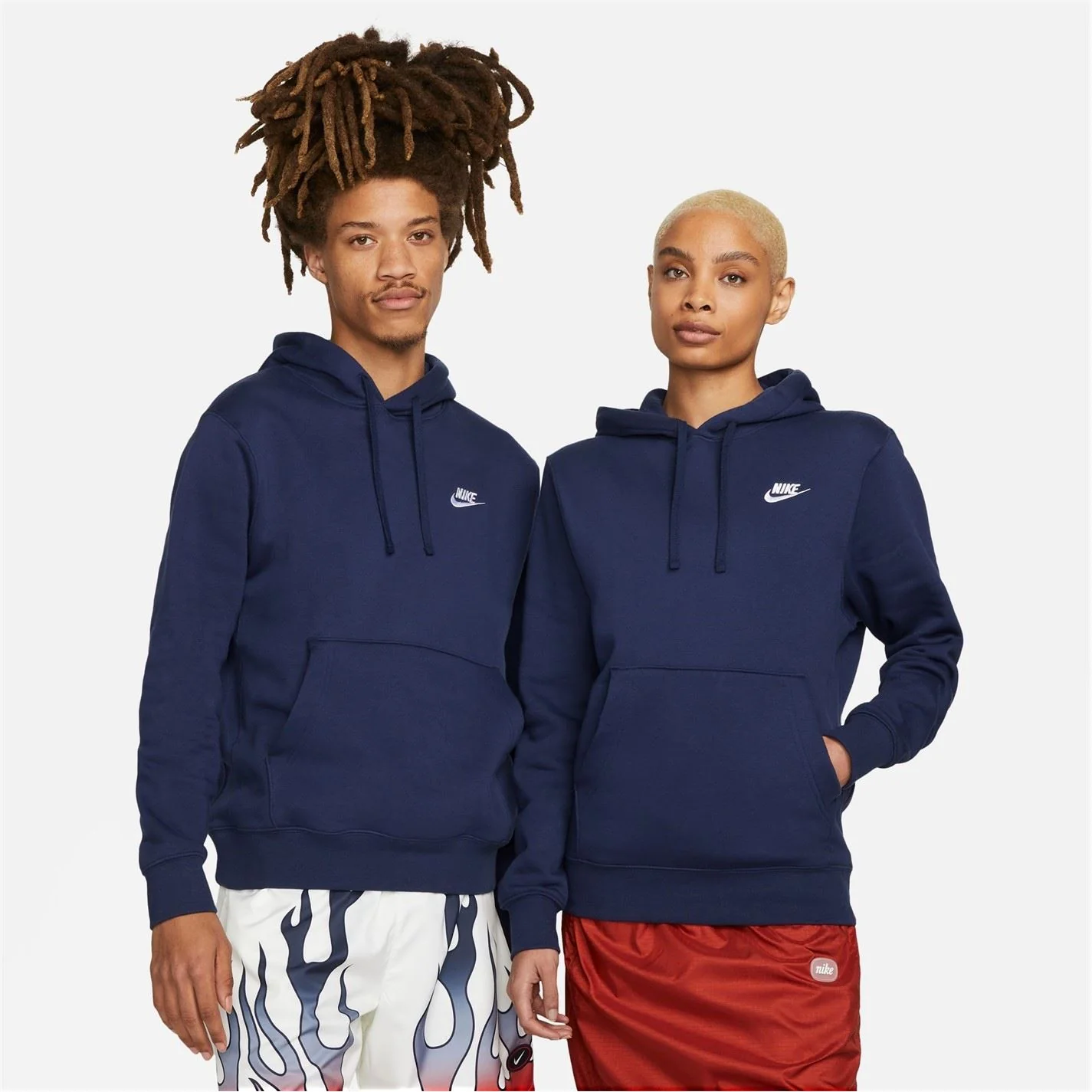 Nike Mens Sportswear Club Fleece Pullover Hoodie - Image 177
