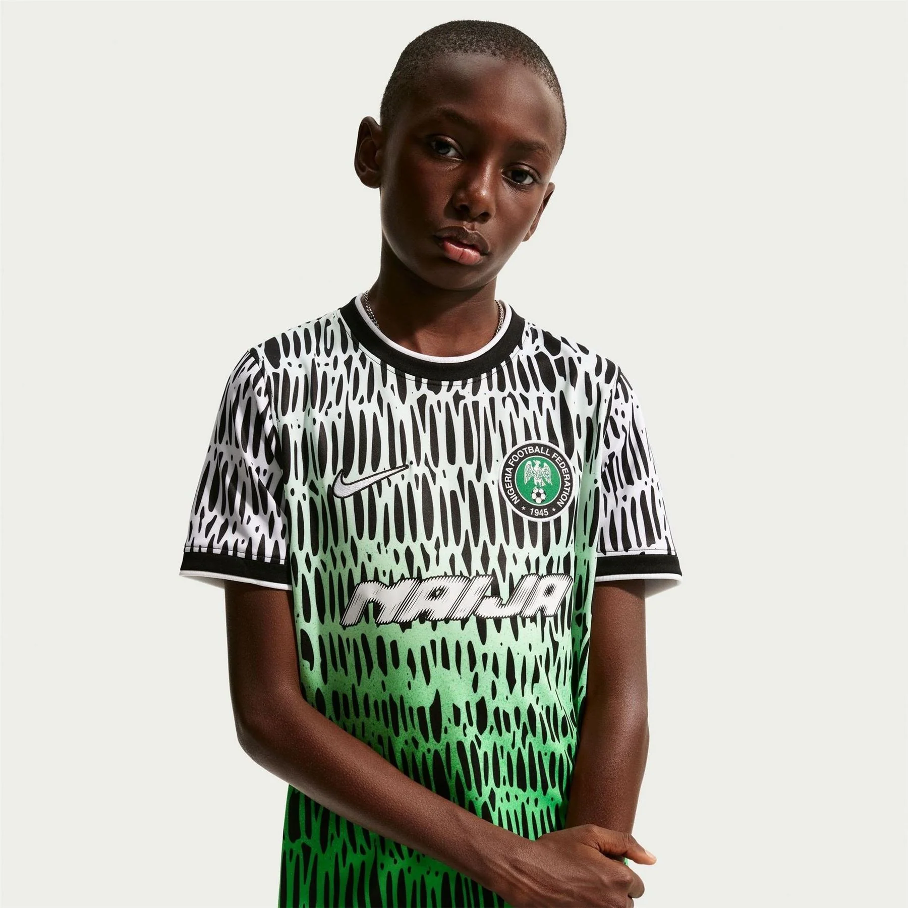 Nike Nigeria Pre Match T-Shirt 2026 - Image 3