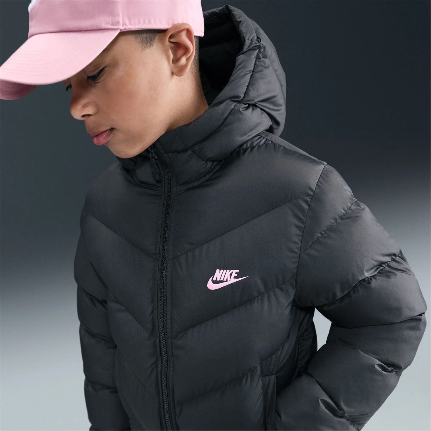 Nike Fit Puffer Jacket Juniors - Image 30