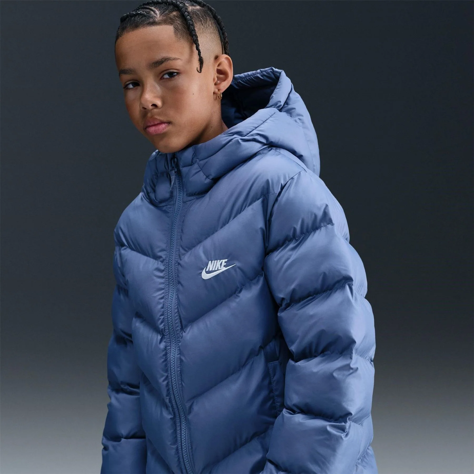 Nike Fit Puffer Jacket Juniors - Image 48