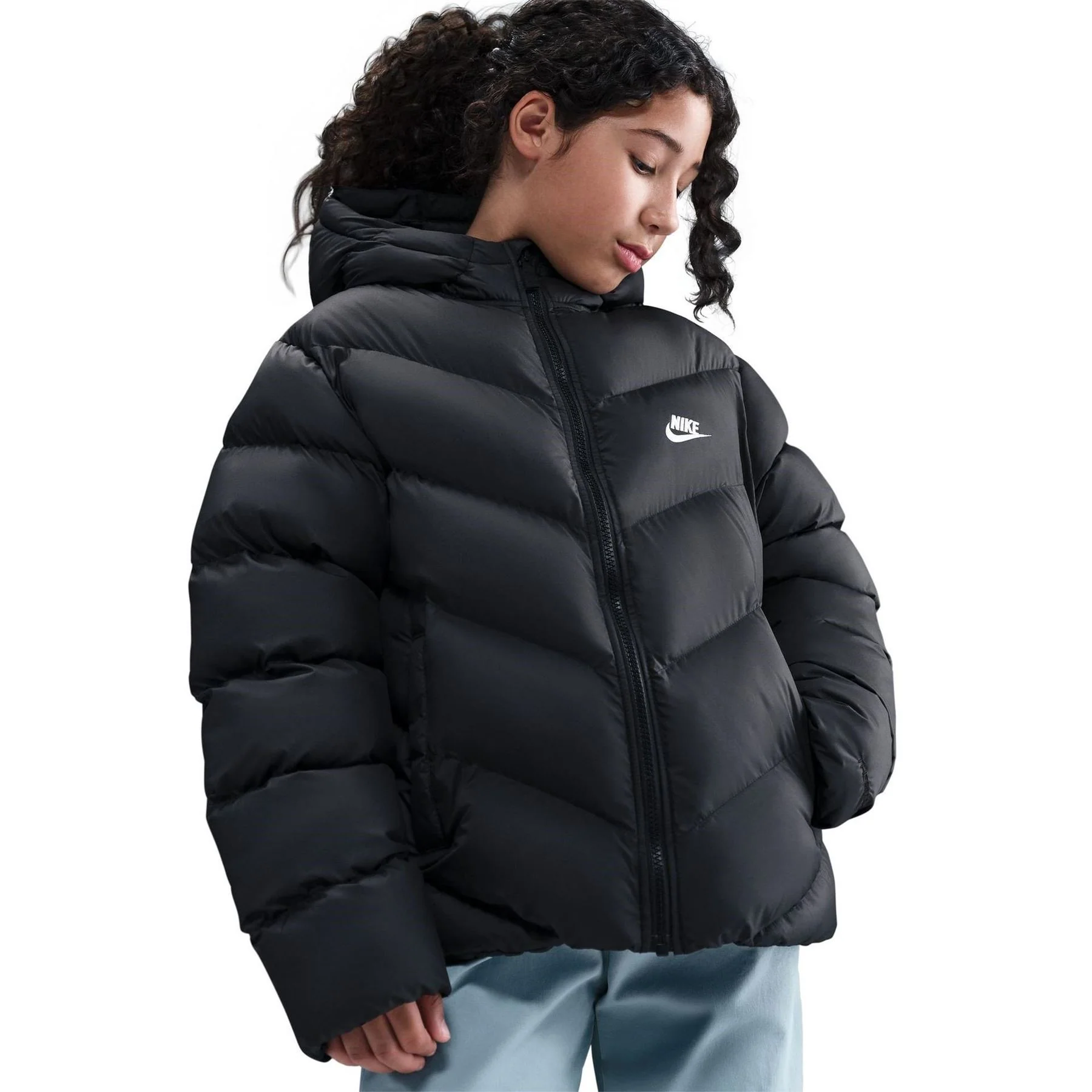 Nike Fit Puffer Jacket Juniors - Image 81