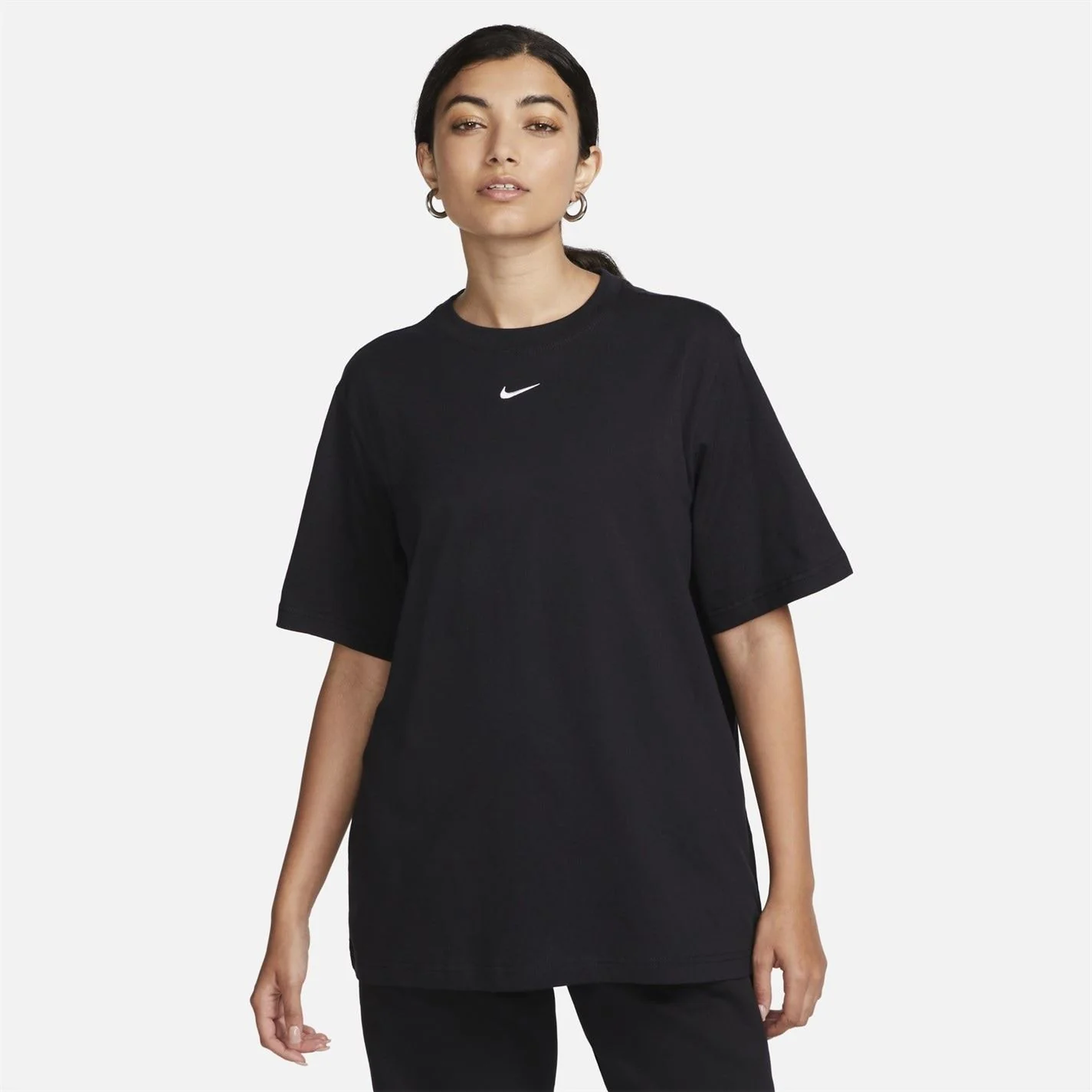 Nike Oversized Logo Print Crew Neck T-Shirt - Image 11