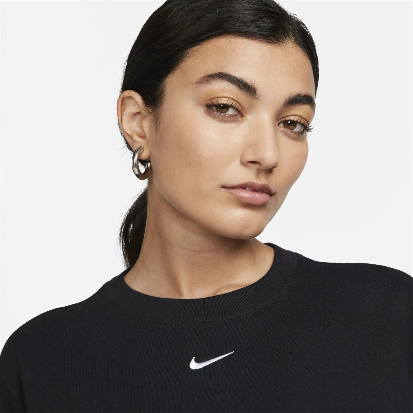 Nike Oversized Logo Print Crew Neck T-Shirt - Image 13