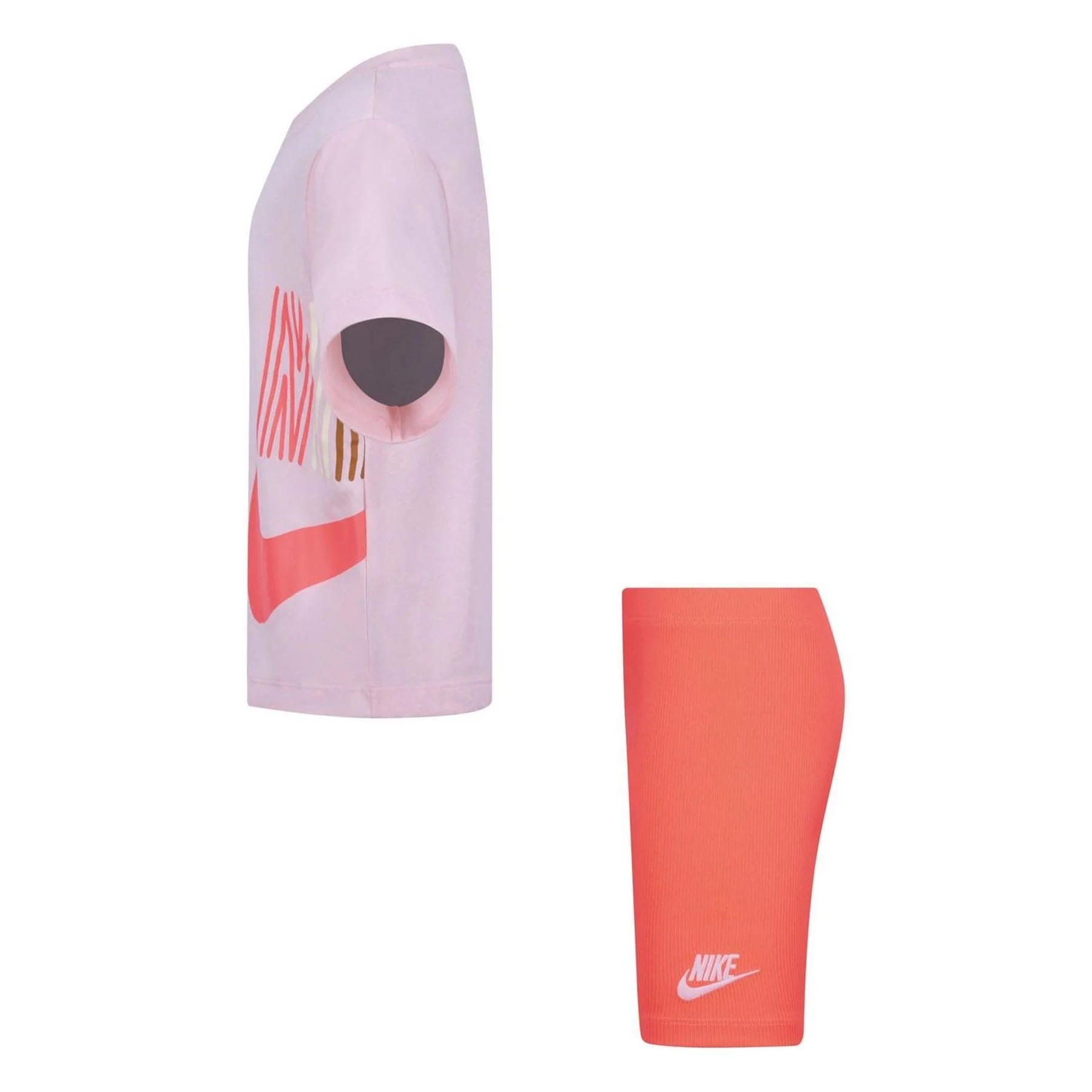 Nike Roll Boxy T-Shirt And Shorts Set - Image 2