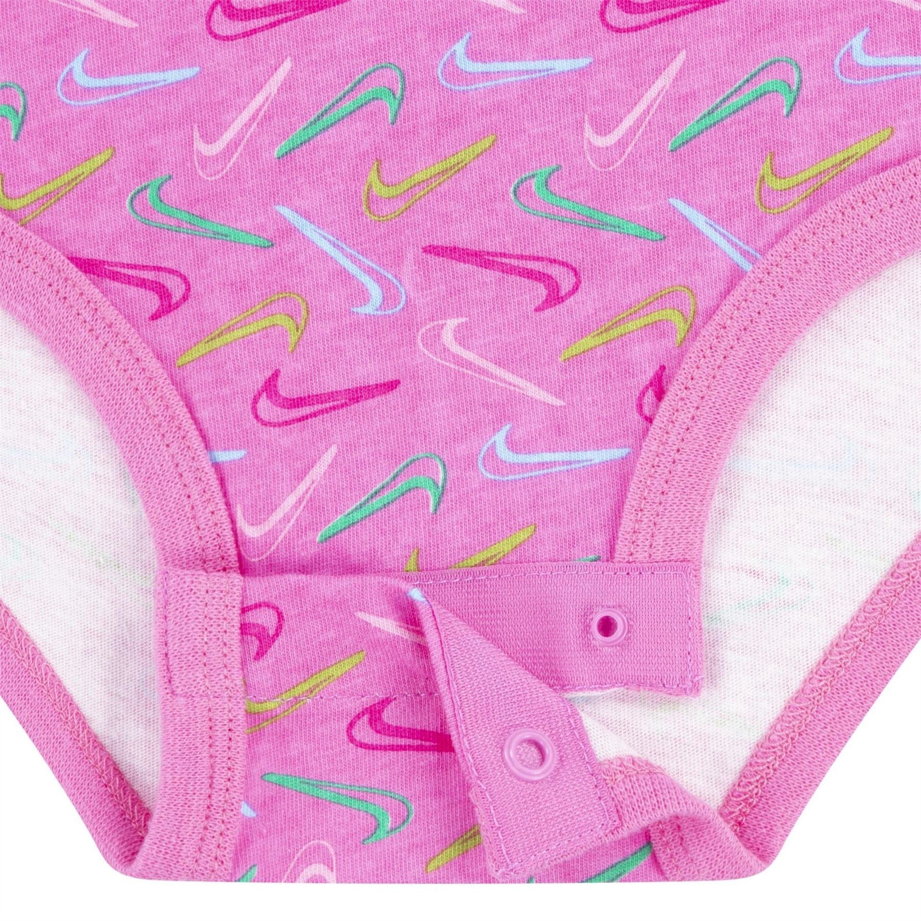 Nike Swoosh Logo 3 Piece Set Onesies - Image 5