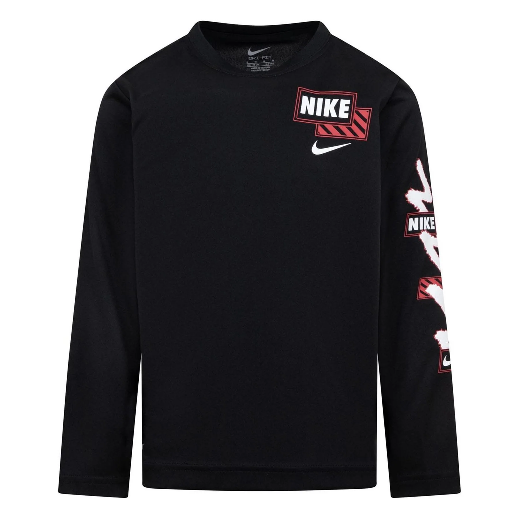 Nike Swoosh Scribble Long Sleeve T-Shirt