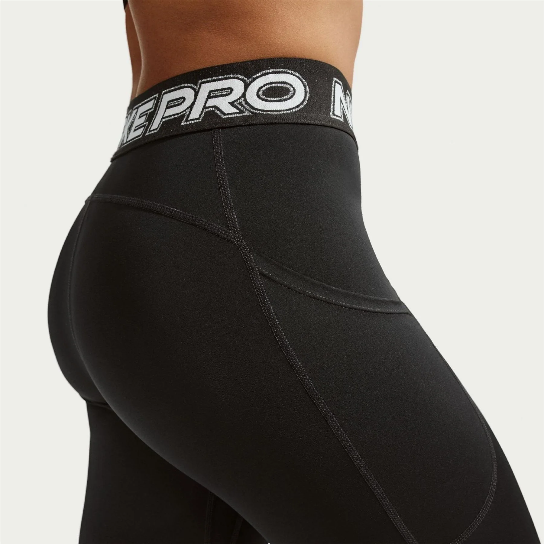Nike Pro 365 Mid Rise 7 8 Performance Tights - Image 5