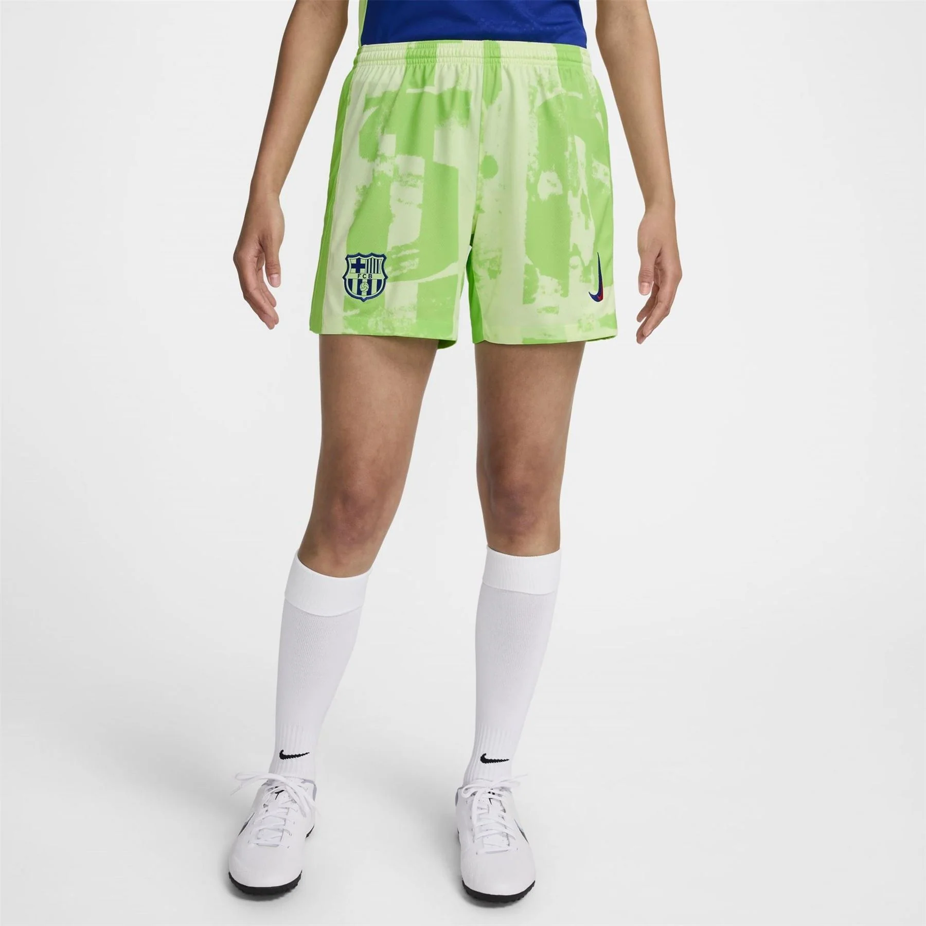 Nike Womens Barcelona Third Shorts 2024 2025 - Image 3