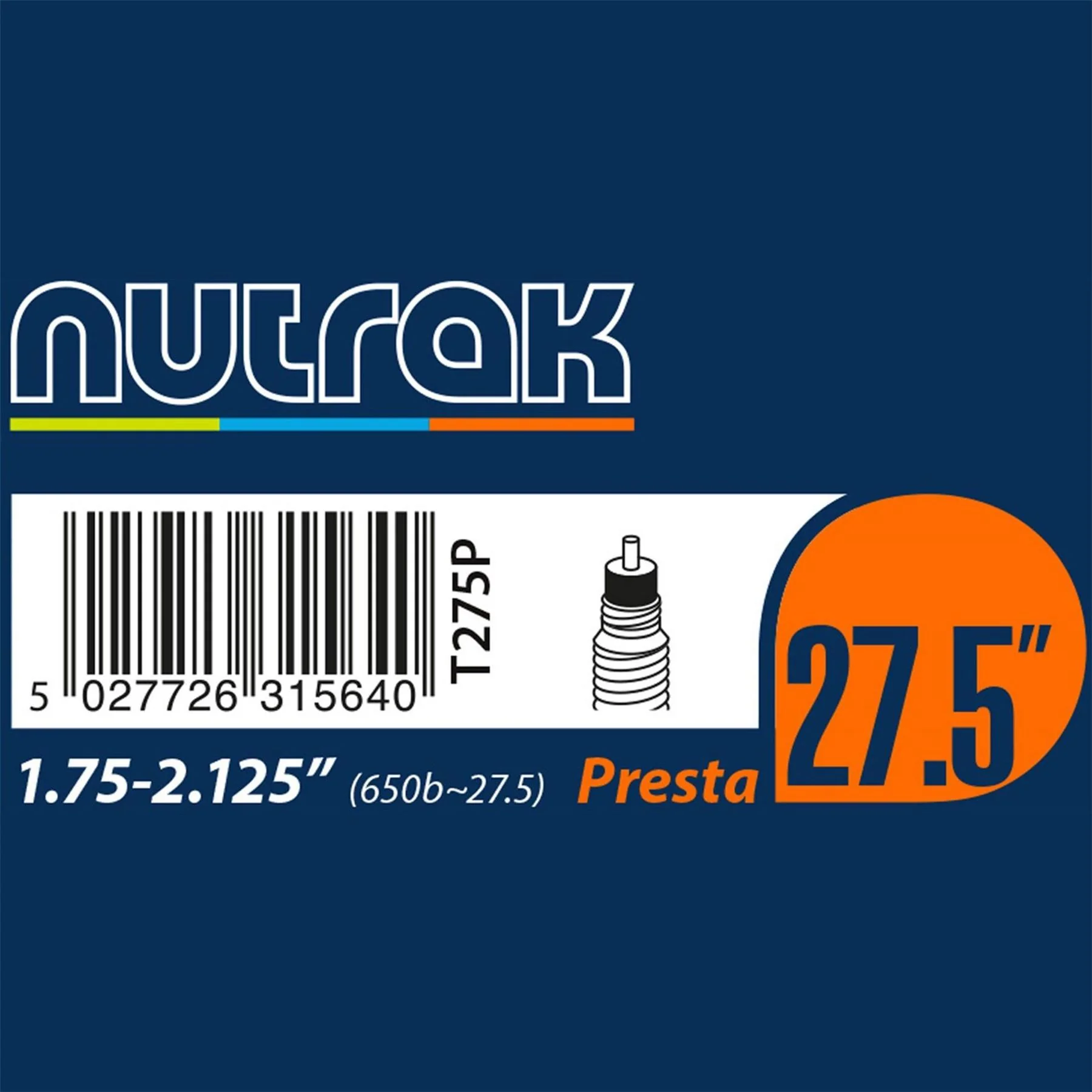 Nutrak X 1.75 2.1 Presta Valve Inner Tube