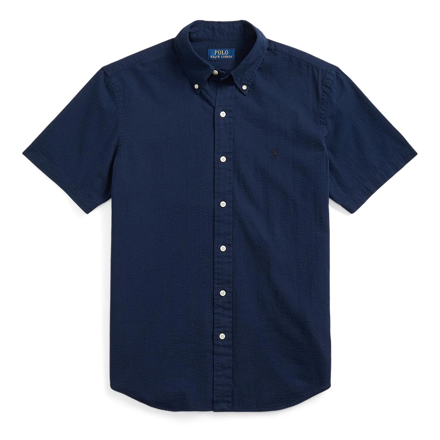 Polo Ralph Lauren Seersucker Regular Fit Button Down Collar Shirt - Image 3