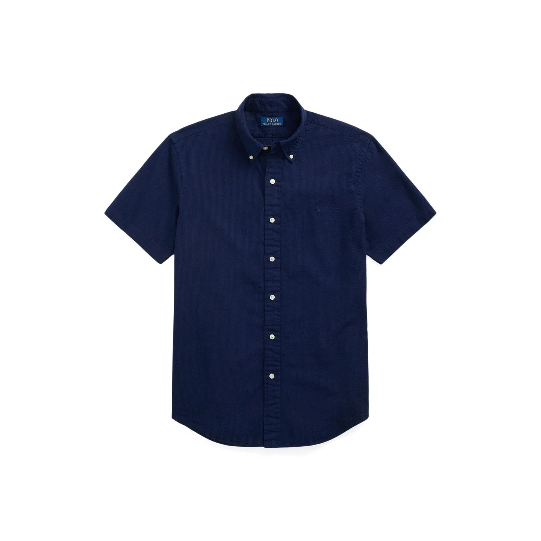 Polo Ralph Lauren Seersucker Regular Fit Button Down Collar Shirt - Image 7