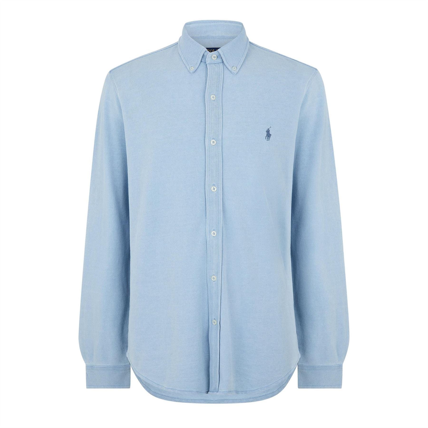 Polo Ralph Lauren Slim Fit Button Down Plain Shirt - Image 19
