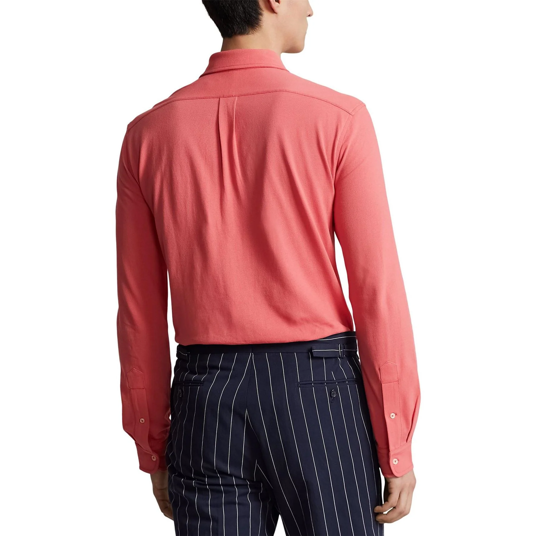 Polo Ralph Lauren Slim Fit Button Down Plain Shirt - Image 32