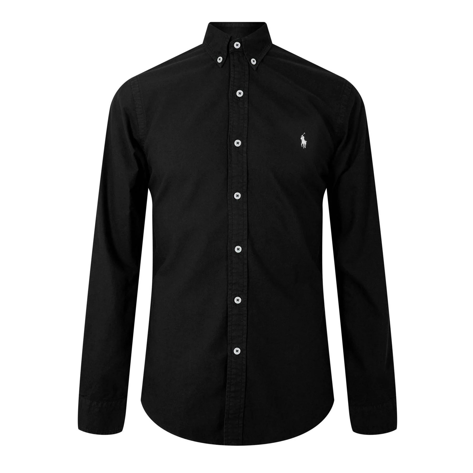Polo Ralph Lauren Slim Fit Button Down Plain Shirt - Image 47