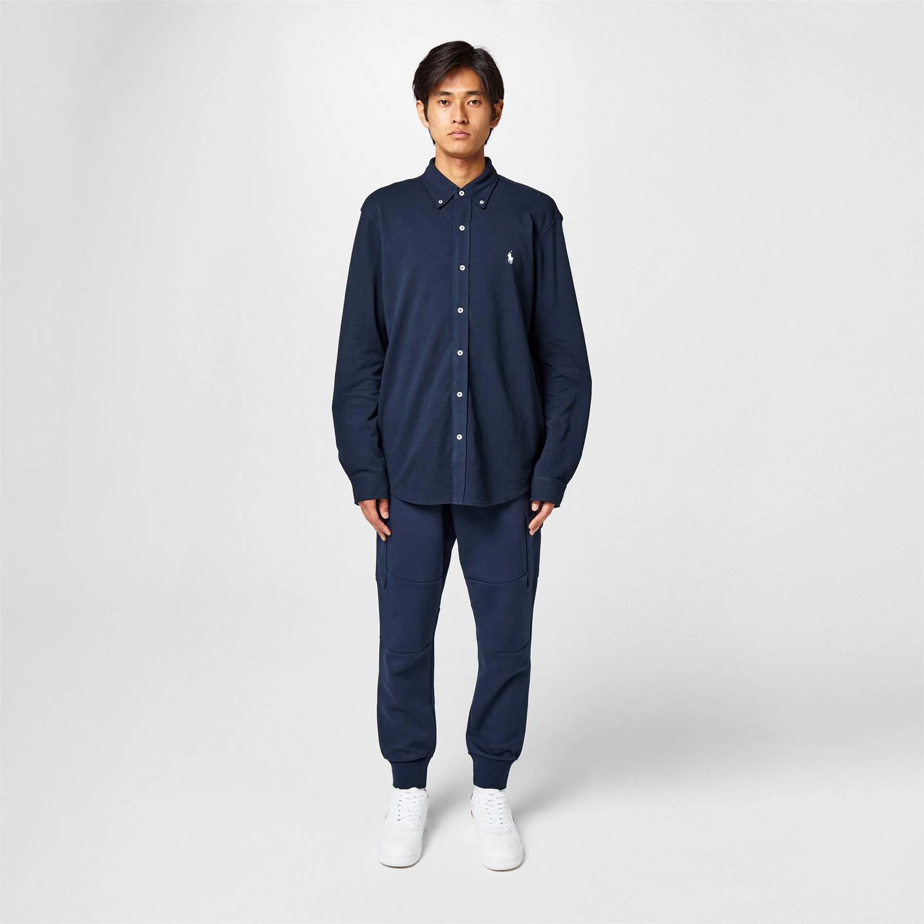 Polo Ralph Lauren Slim Fit Button Down Plain Shirt - Image 58