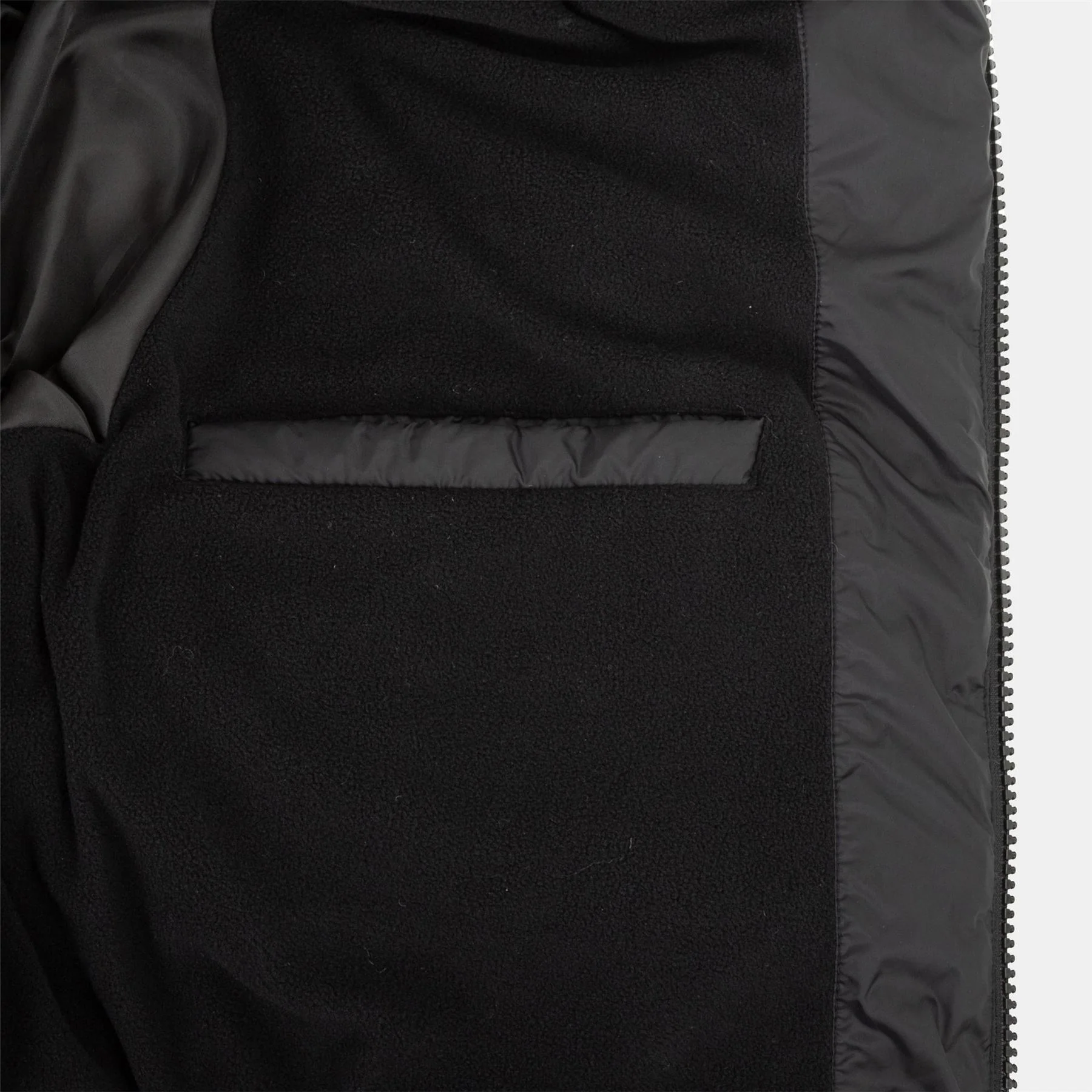 Pretty Green Baffle Hooded Long Sleeve Short Puffer Jacket - Image 6
