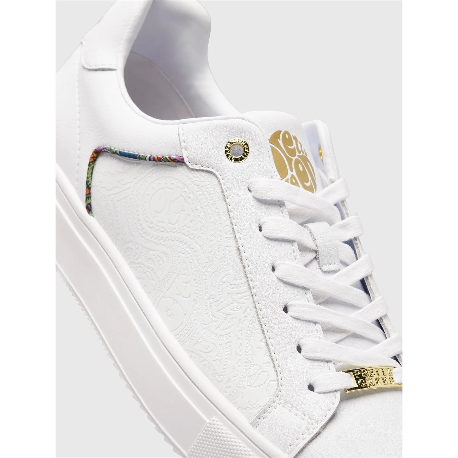 Pretty Green Low Top Trainers - Image 2