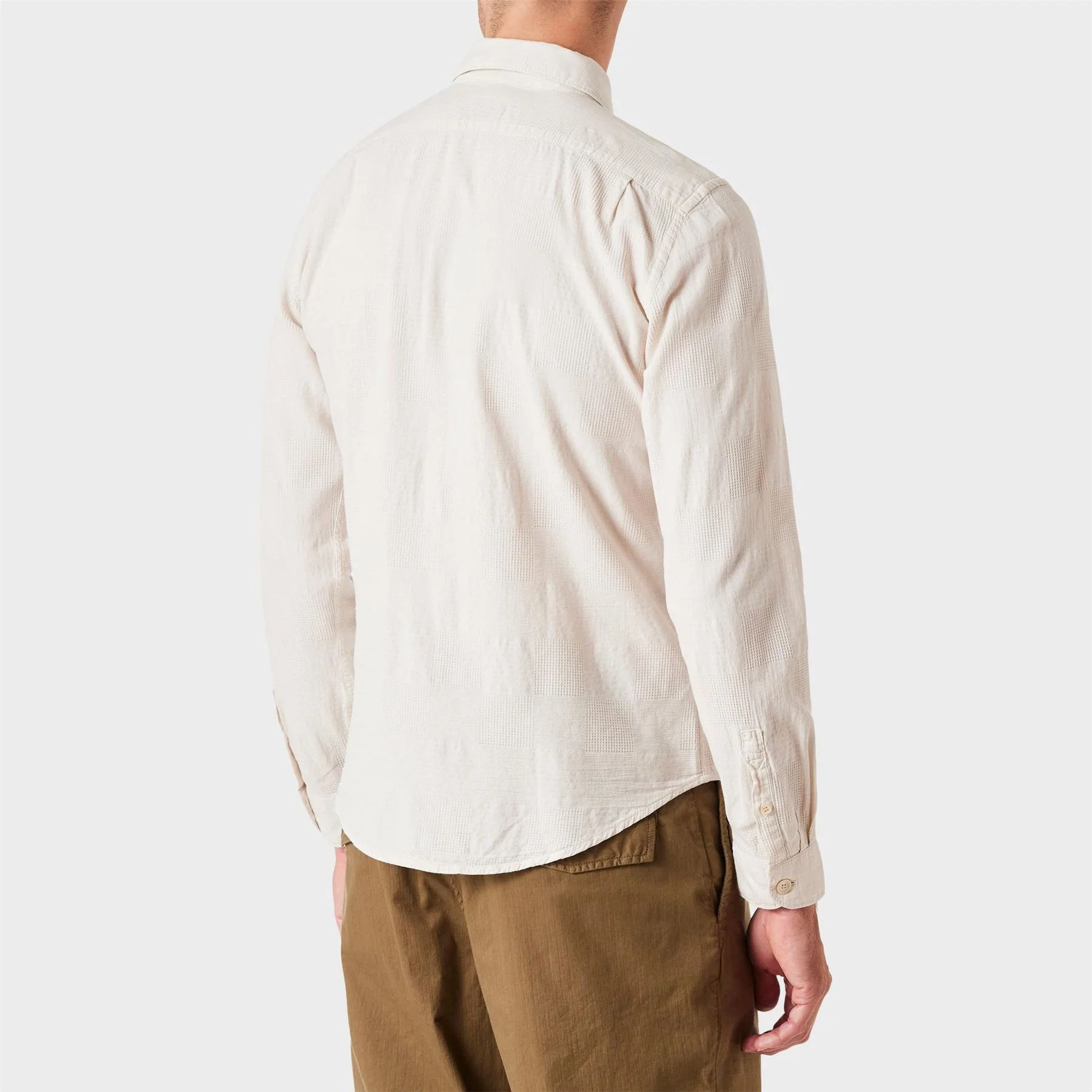 PS Paul Smith Patchwork Regular Fit Long Sleeve Shirt - Image 2