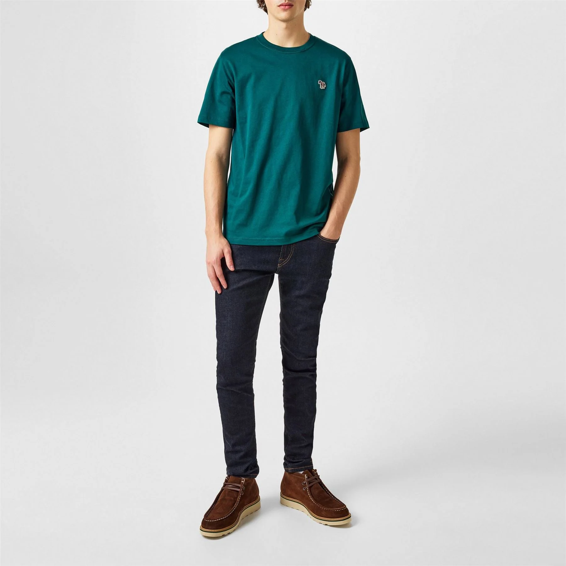 PS Paul Smith Regular Fit Zebra Crew Neck T-Shirt - Image 48
