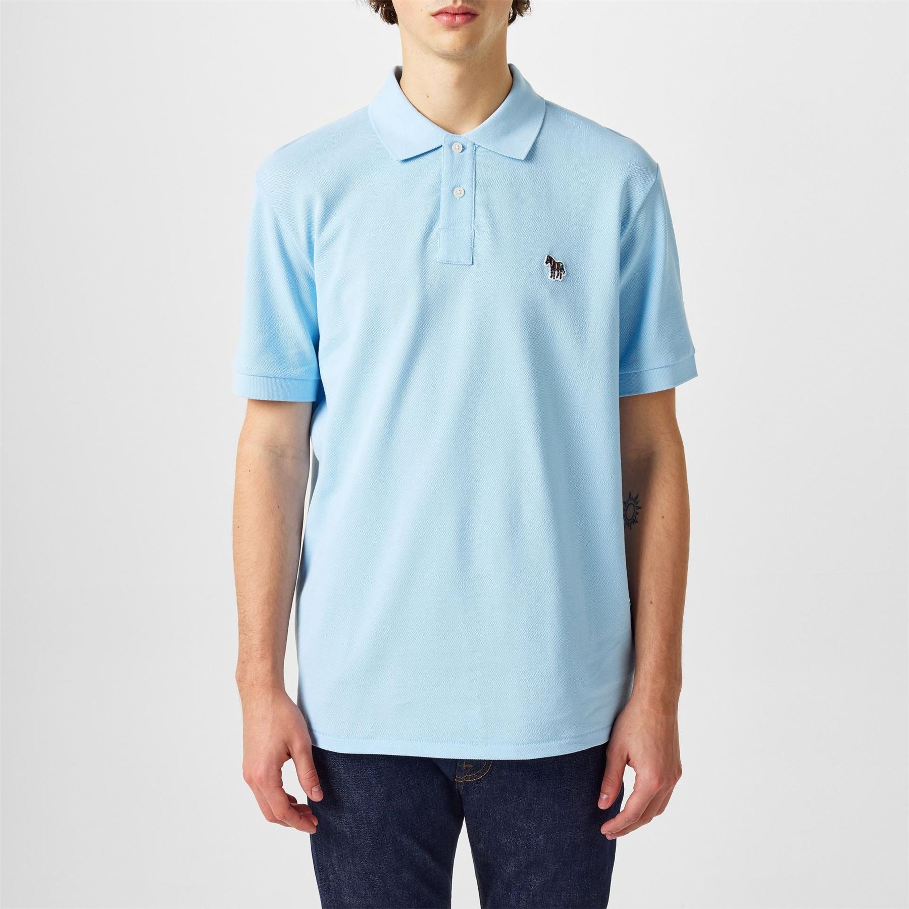 PS Paul Smith Regular Fit Zebra Polo Shirt - Image 72
