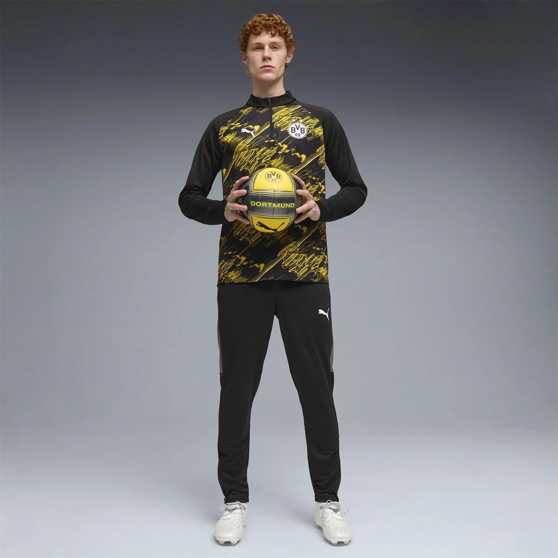 Puma Borussia Dortmund Licensed Drill Top - Image 5