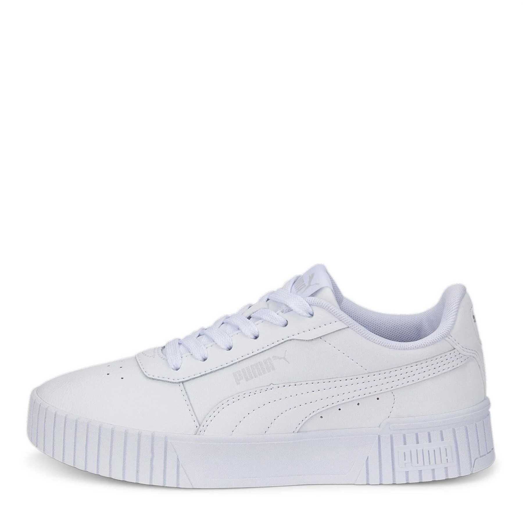 Puma Carina 2.0 Jr Low Top Trainers Unisex Kids - Image 2