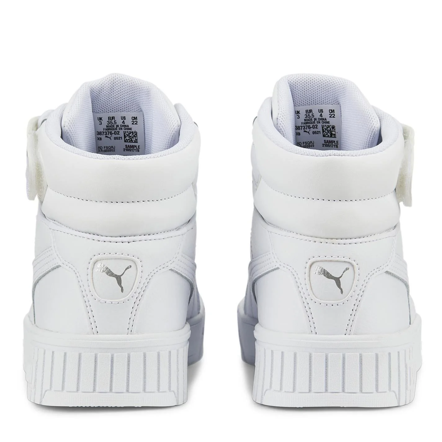 Puma Carina Mid Junior Girls High Top Trainers - Image 5