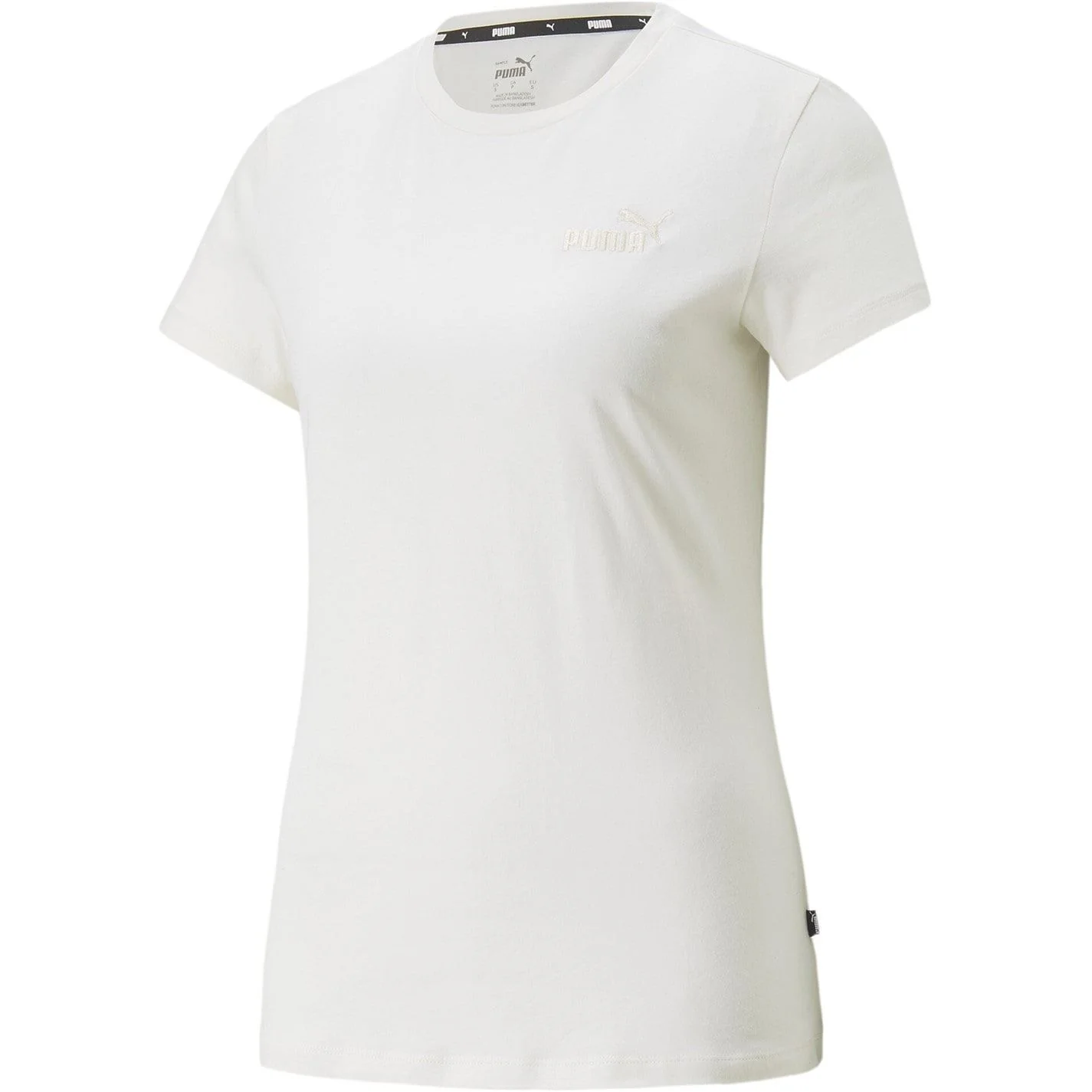 Puma Embroidery Crew Neck Regular Fit T-Shirt - Image 3