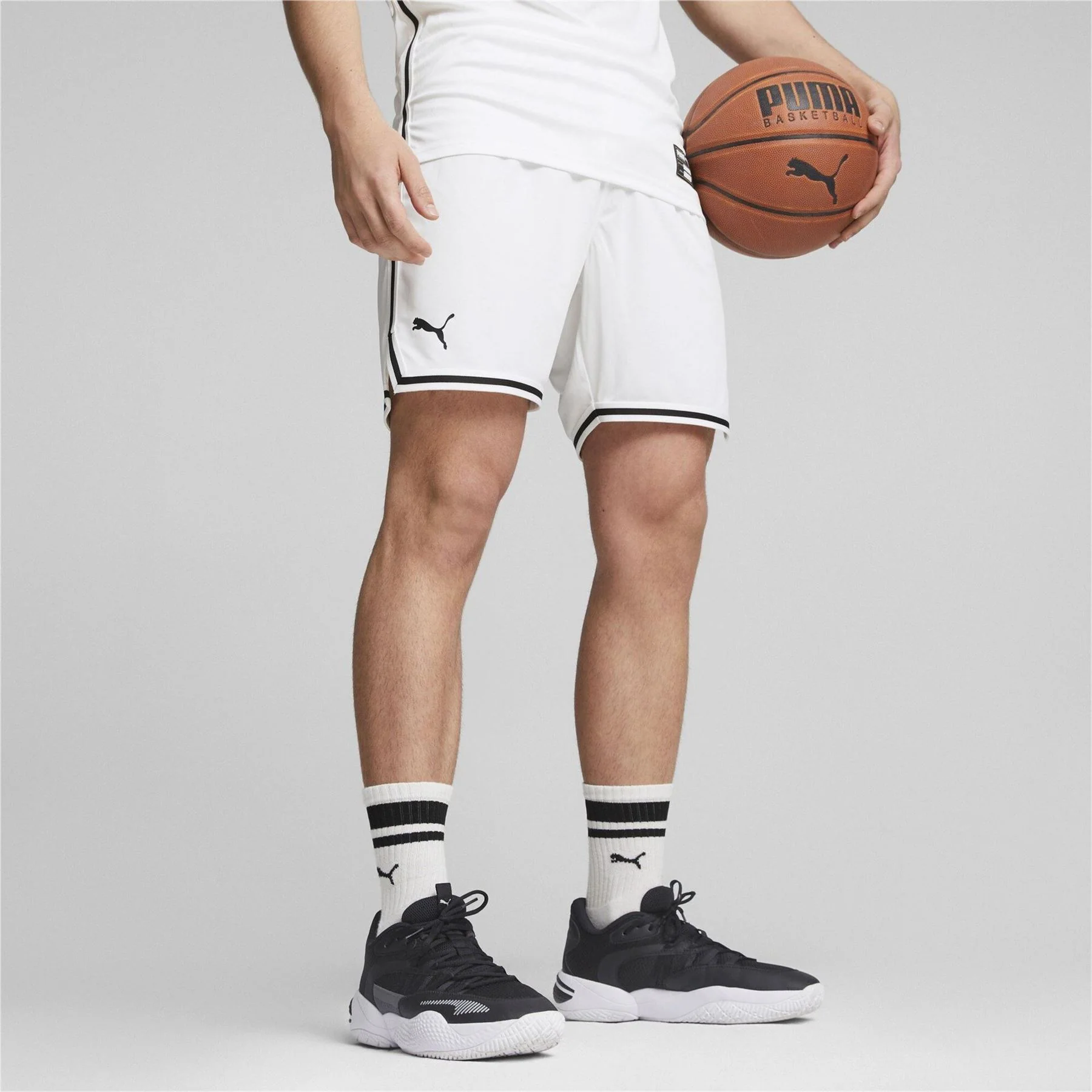 Puma Hoops Team Game Basketball Shorts - Image 3