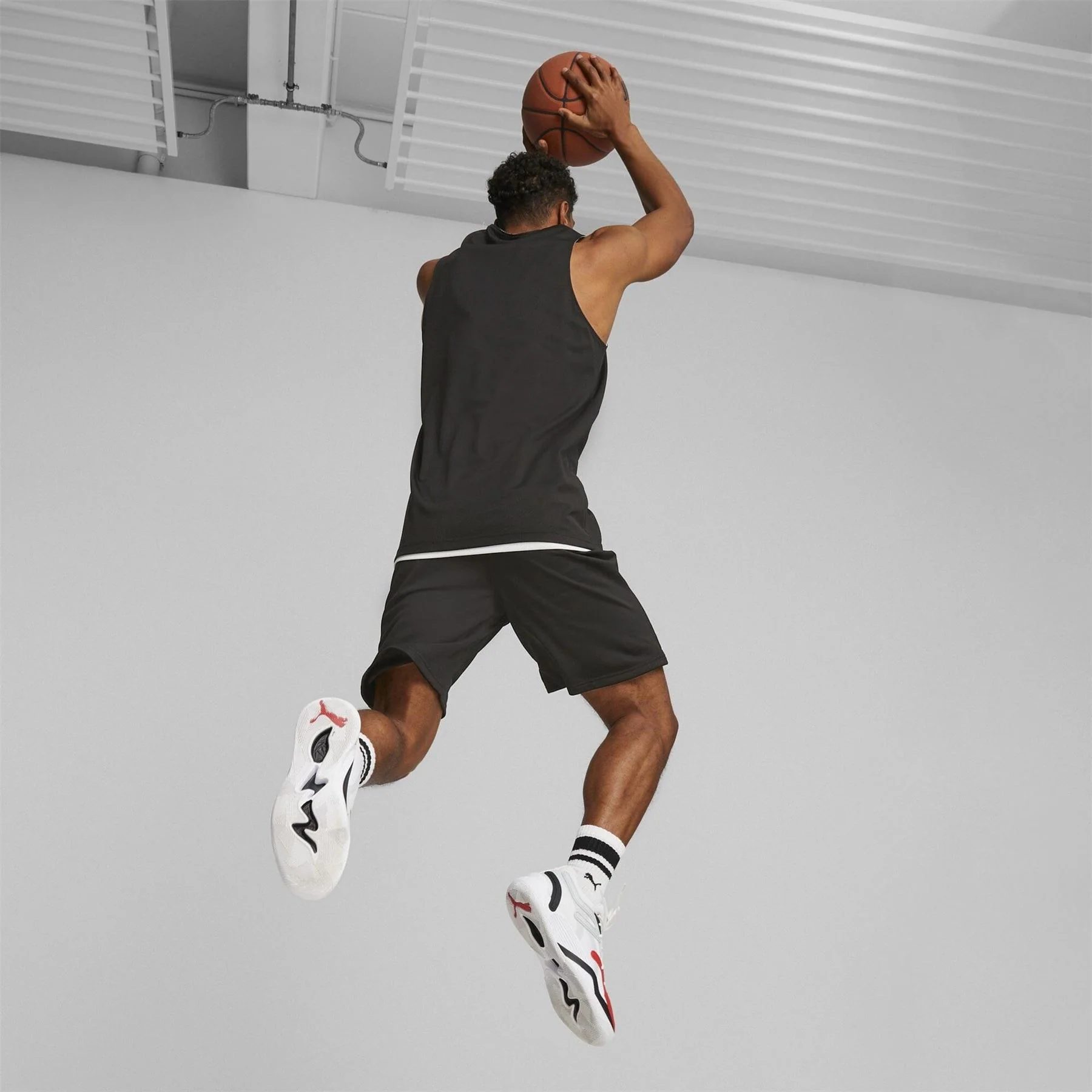 Puma Hoops Team Practice Basketball Shorts - Image 14