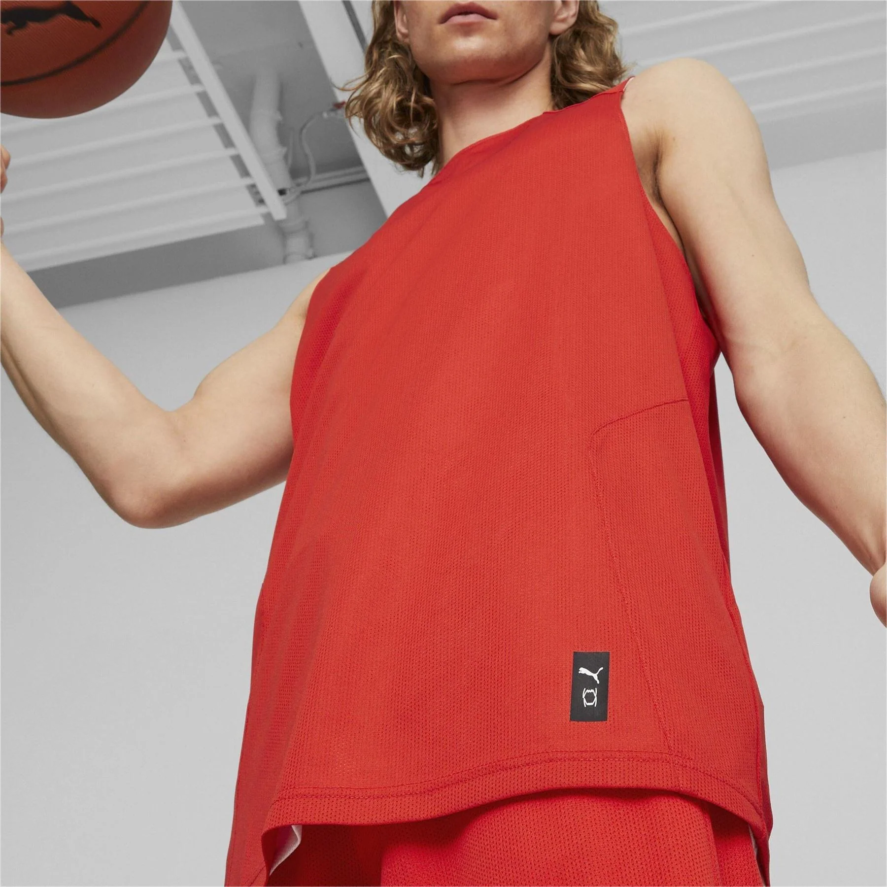Puma Hoops Team Reverse Practice Performance Basketball Jersey - Image 23