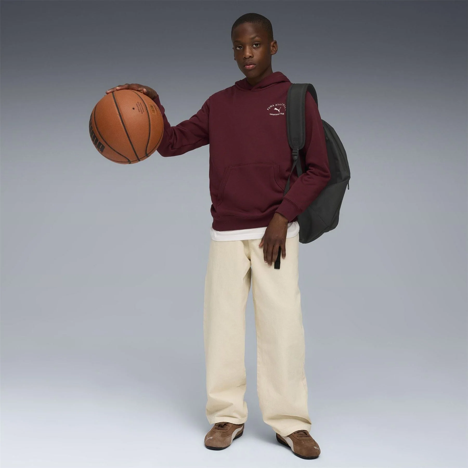 Puma Kids Classraphic Overhead Hoodie - Image 5