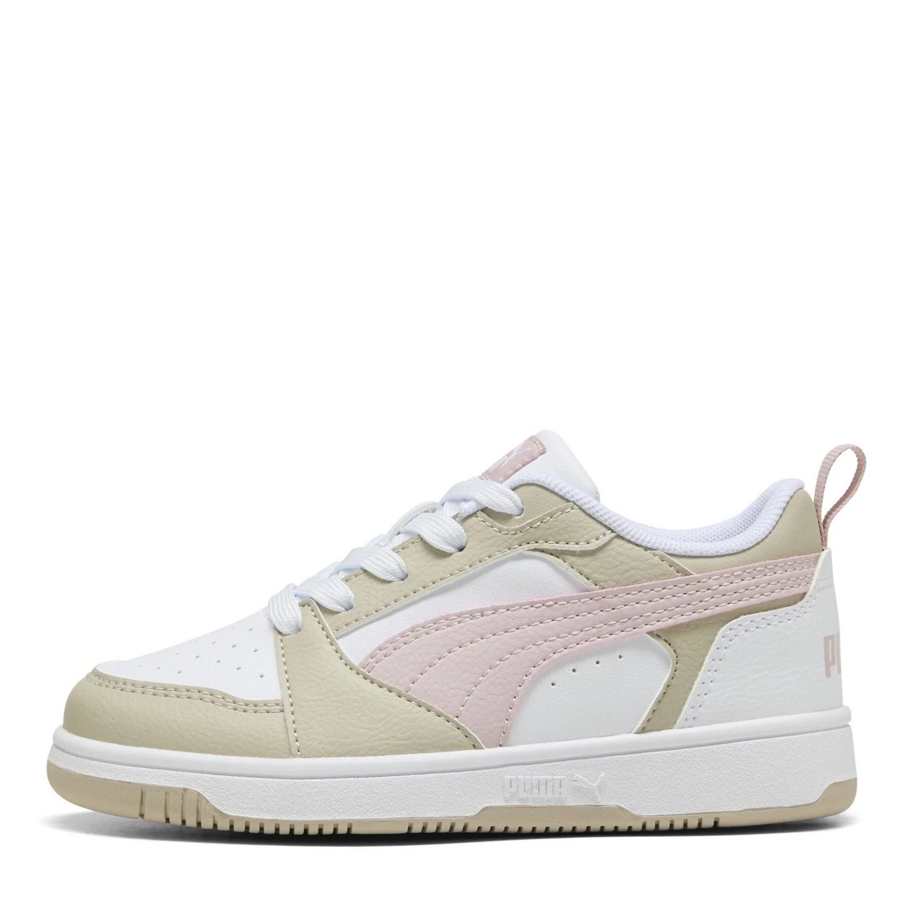Puma Kids Rebound V6 Low Top Trainers - Image 2