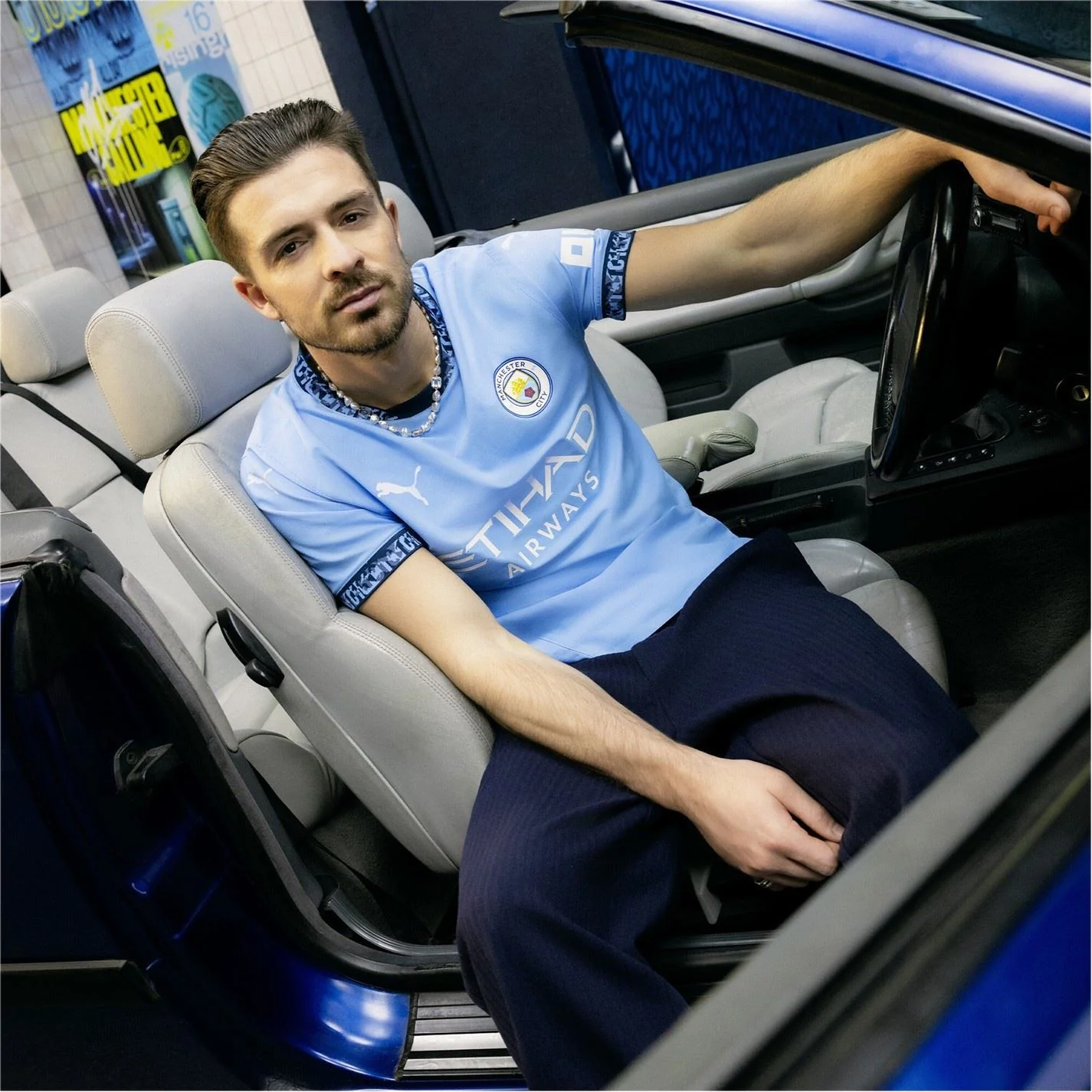 Puma Manchester City Authentic Home Shirt 2024 2025 - Image 5