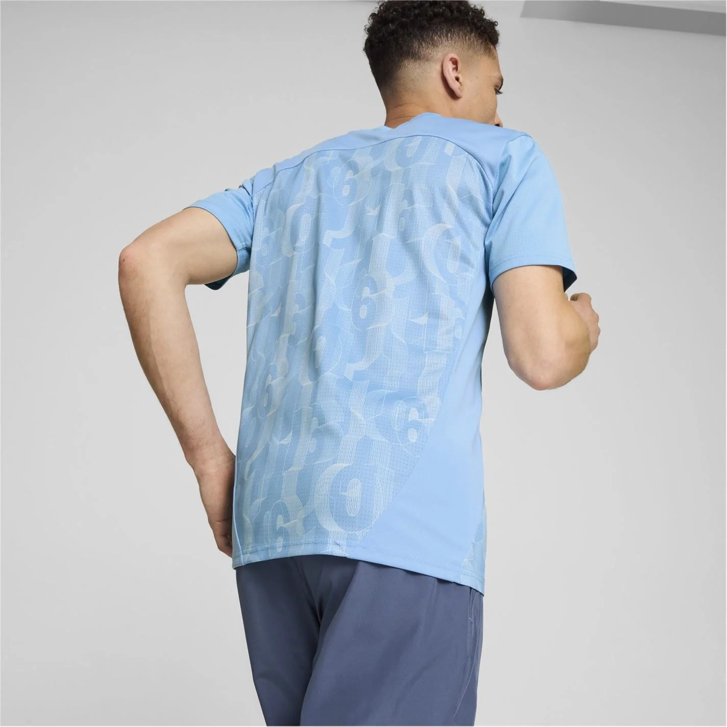 Puma Manchester City Prematch Shirt 2024 2025 Adults - Image 5