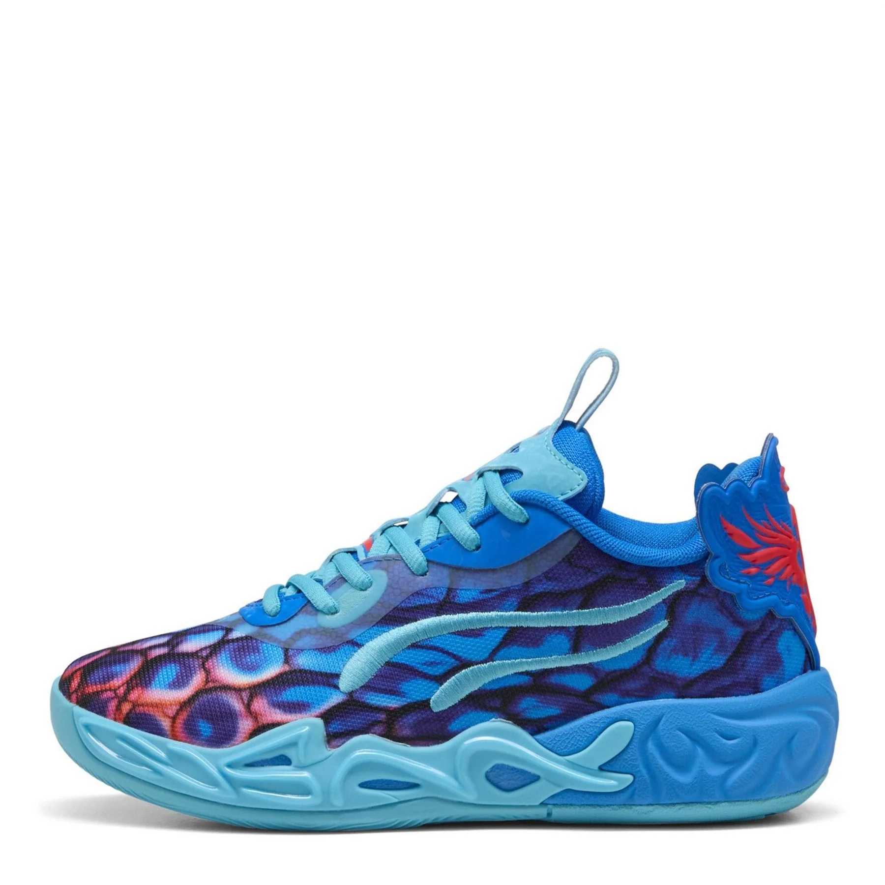 Puma Mb.04 Lo Alien Skins Jr Basketball Trainers Unisex Kids - Image 2