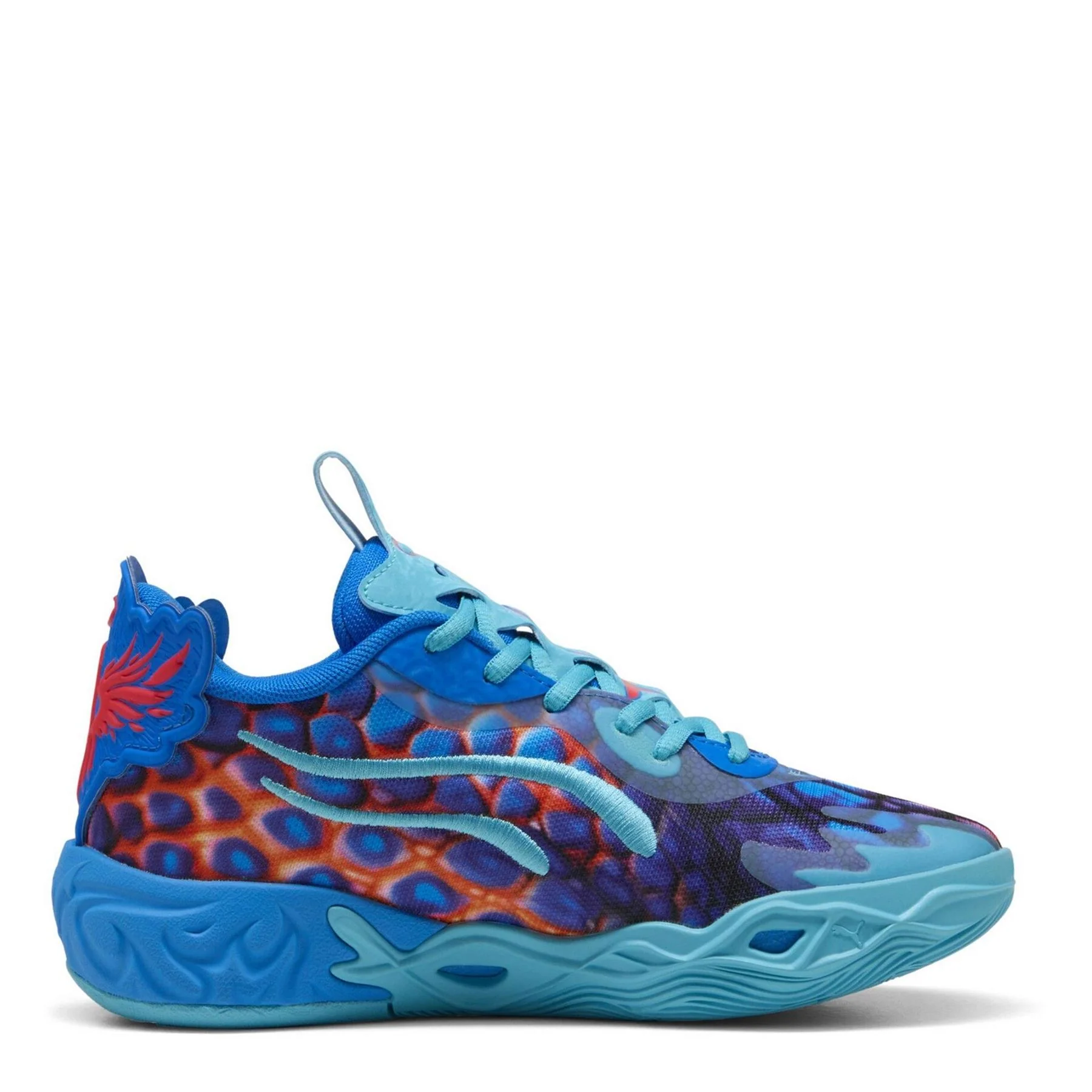 Puma Mb.04 Lo Alien Skins Jr Basketball Trainers Unisex Kids - Image 4