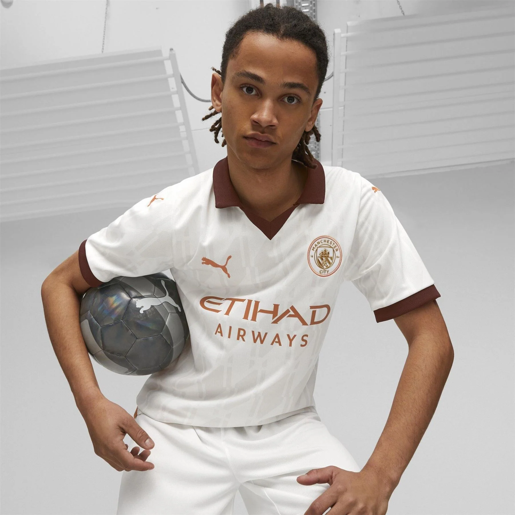 Puma Mens Away Jersey Replica Football Shirt - Image 3