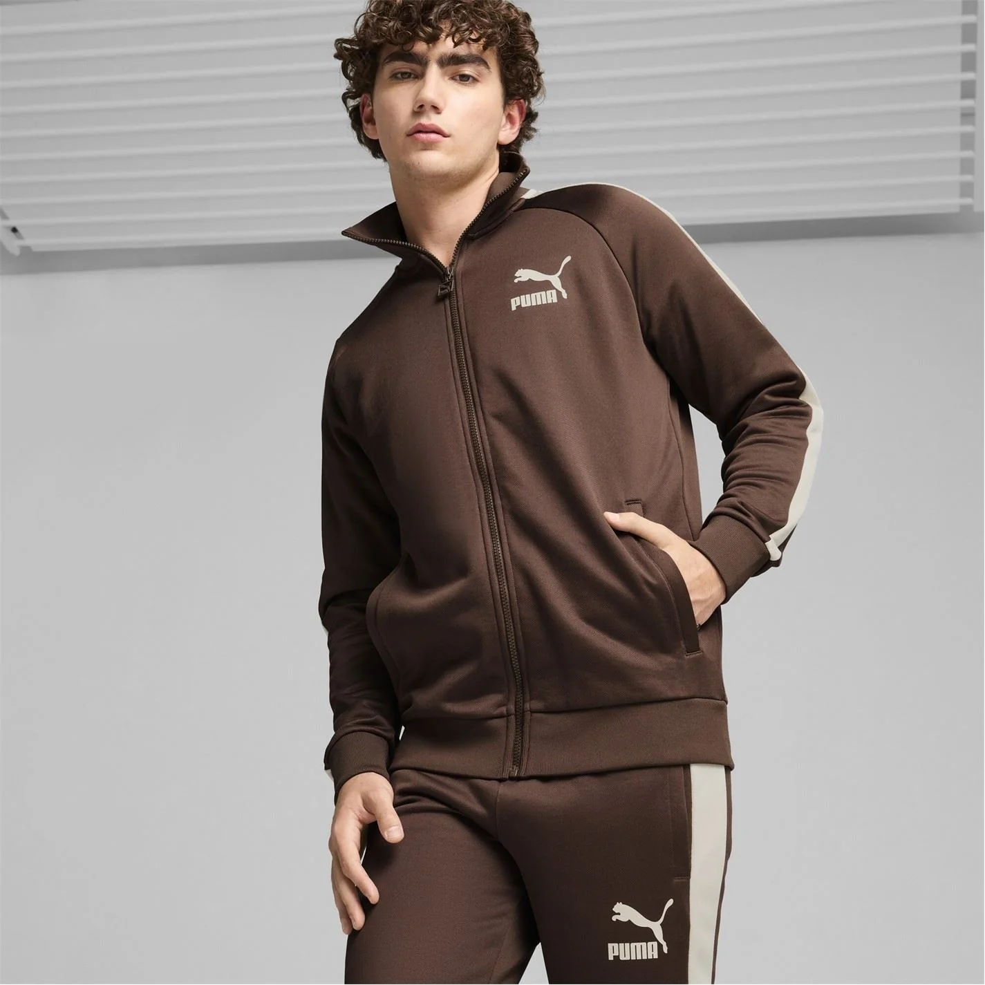 Puma Mens T7 Iconic Track Jacket (s) Pt Jogger - Image 2