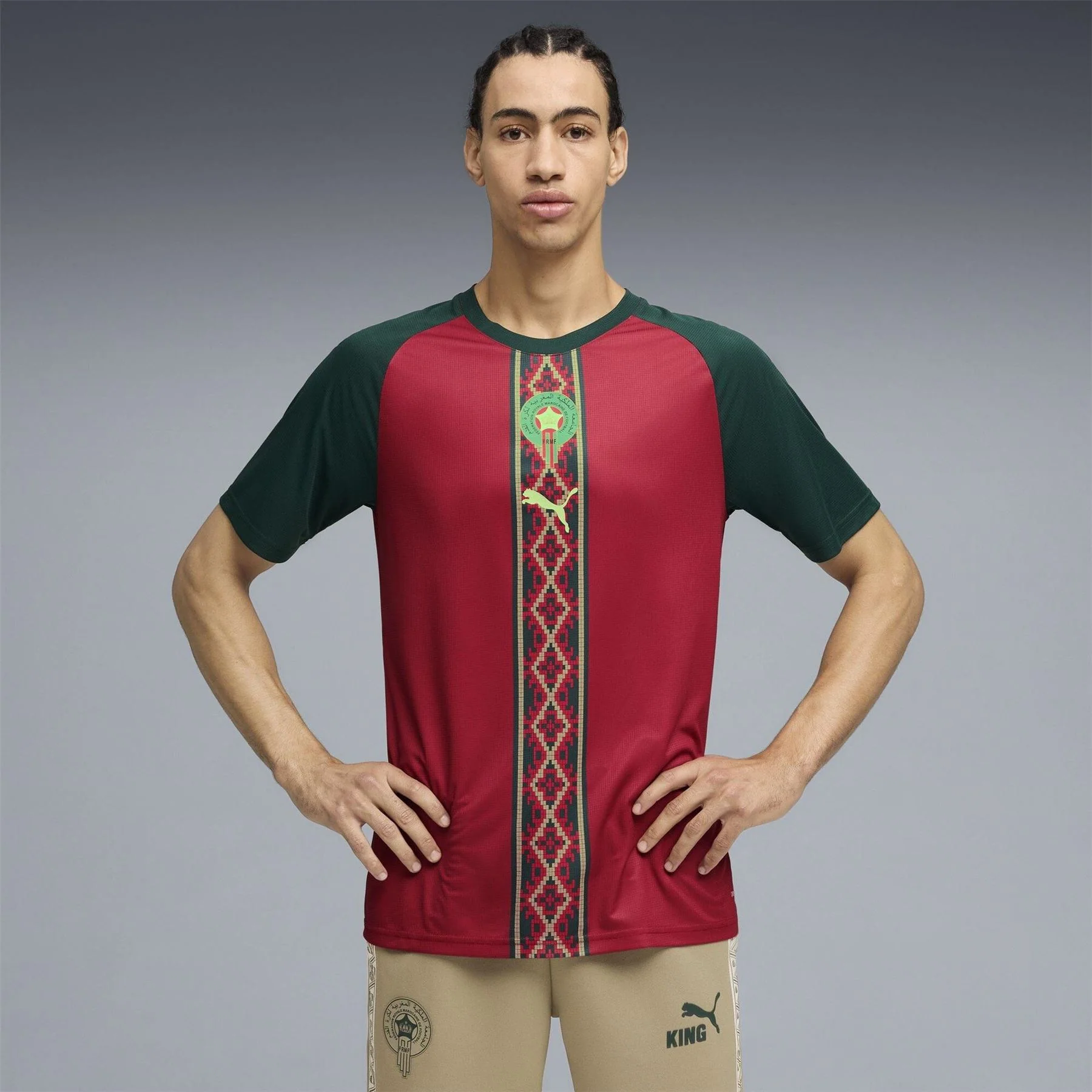 Puma Morocco Warm Up Shirt World Cup 2026 - Image 3