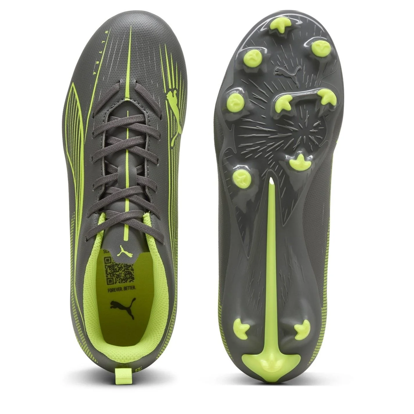 Puma Ultra Play Firm Ground Football Boots Juniors - Image 9