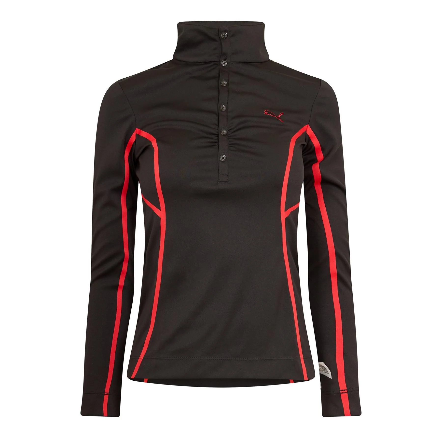 Puma Womens (golf) Ls Stitch Tree Top