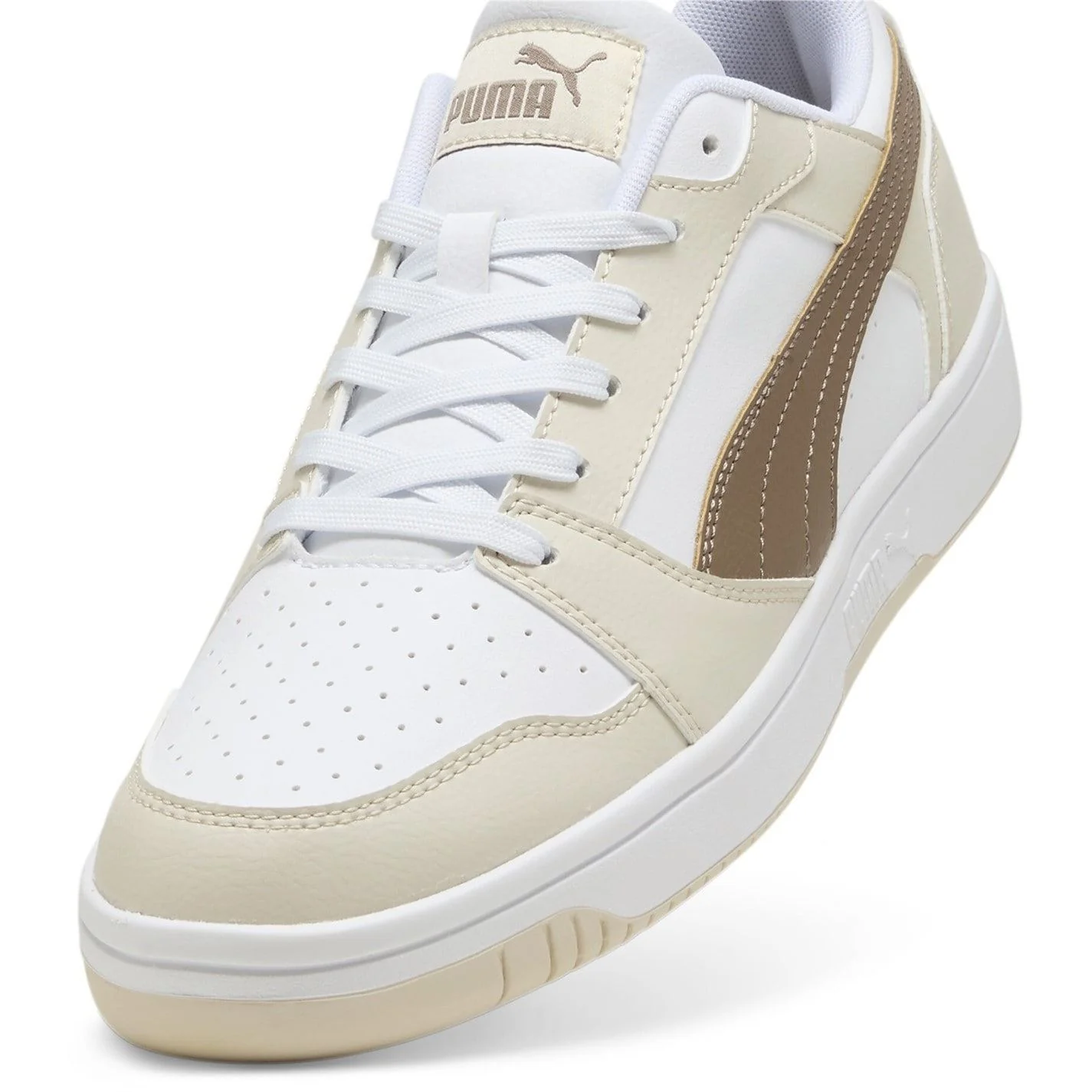 Puma Womens Rebound V6 Low Low Top Trainers - Image 6