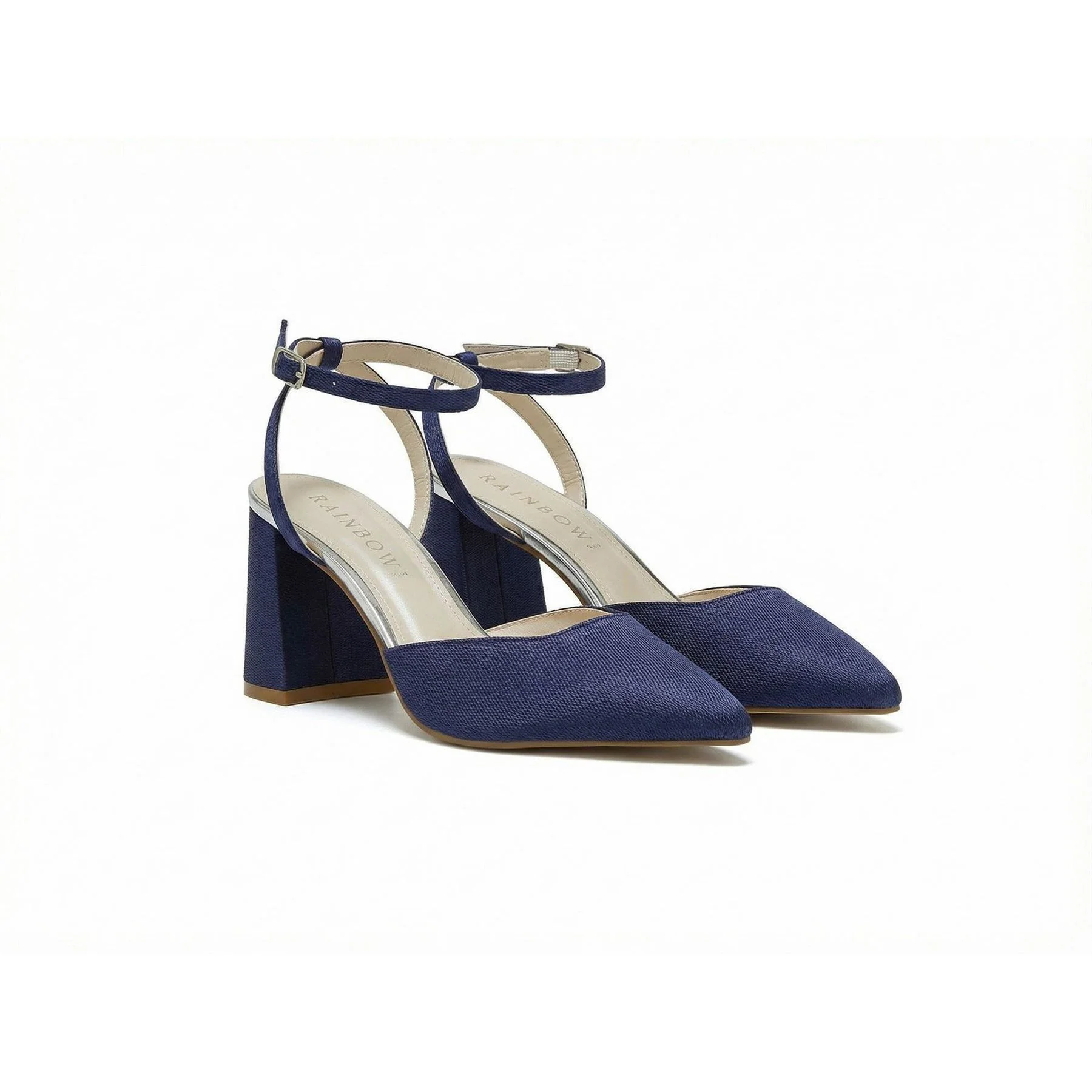 Rainbow Block Court Shoes - Image 2
