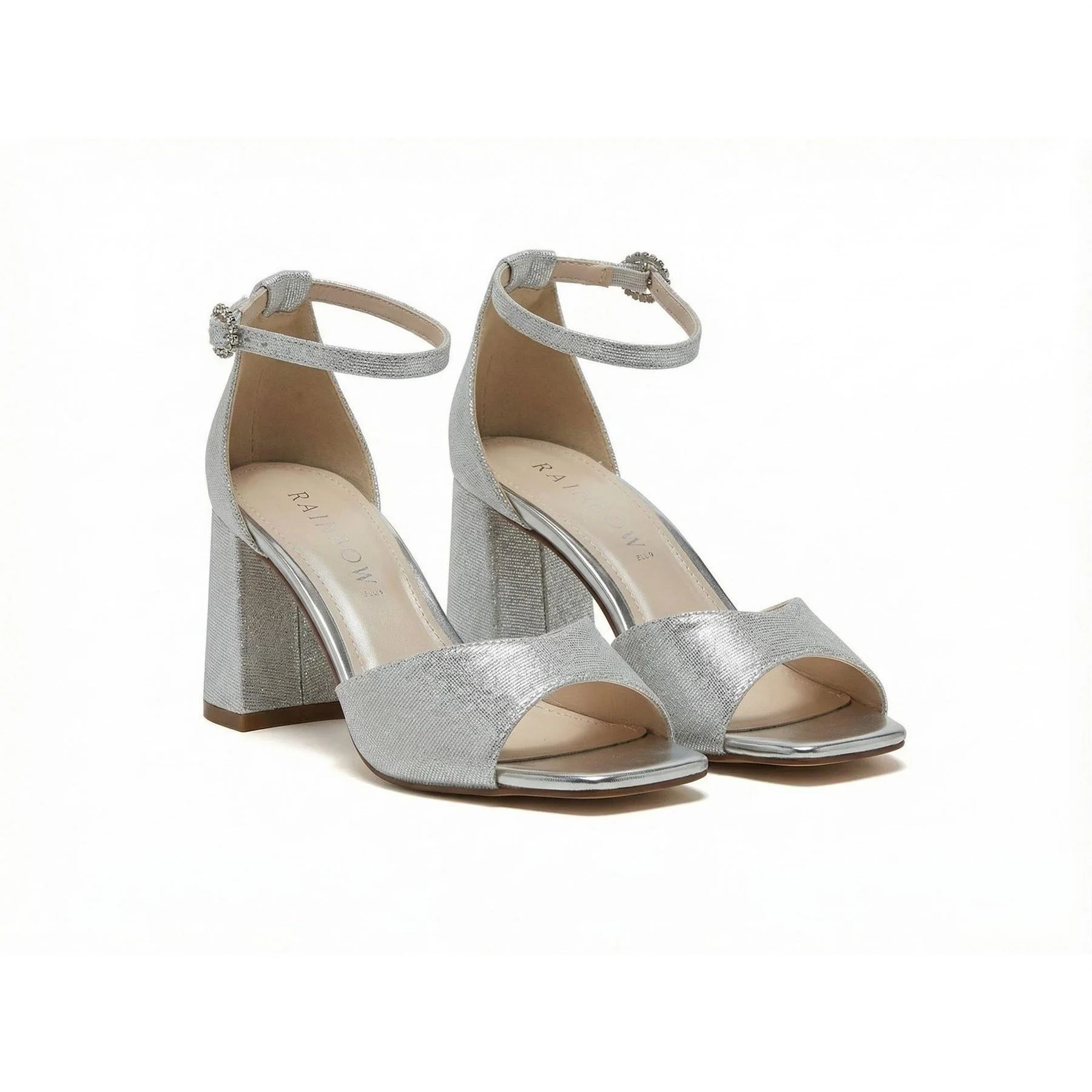 Rainbow Block Court Shoes - Image 2