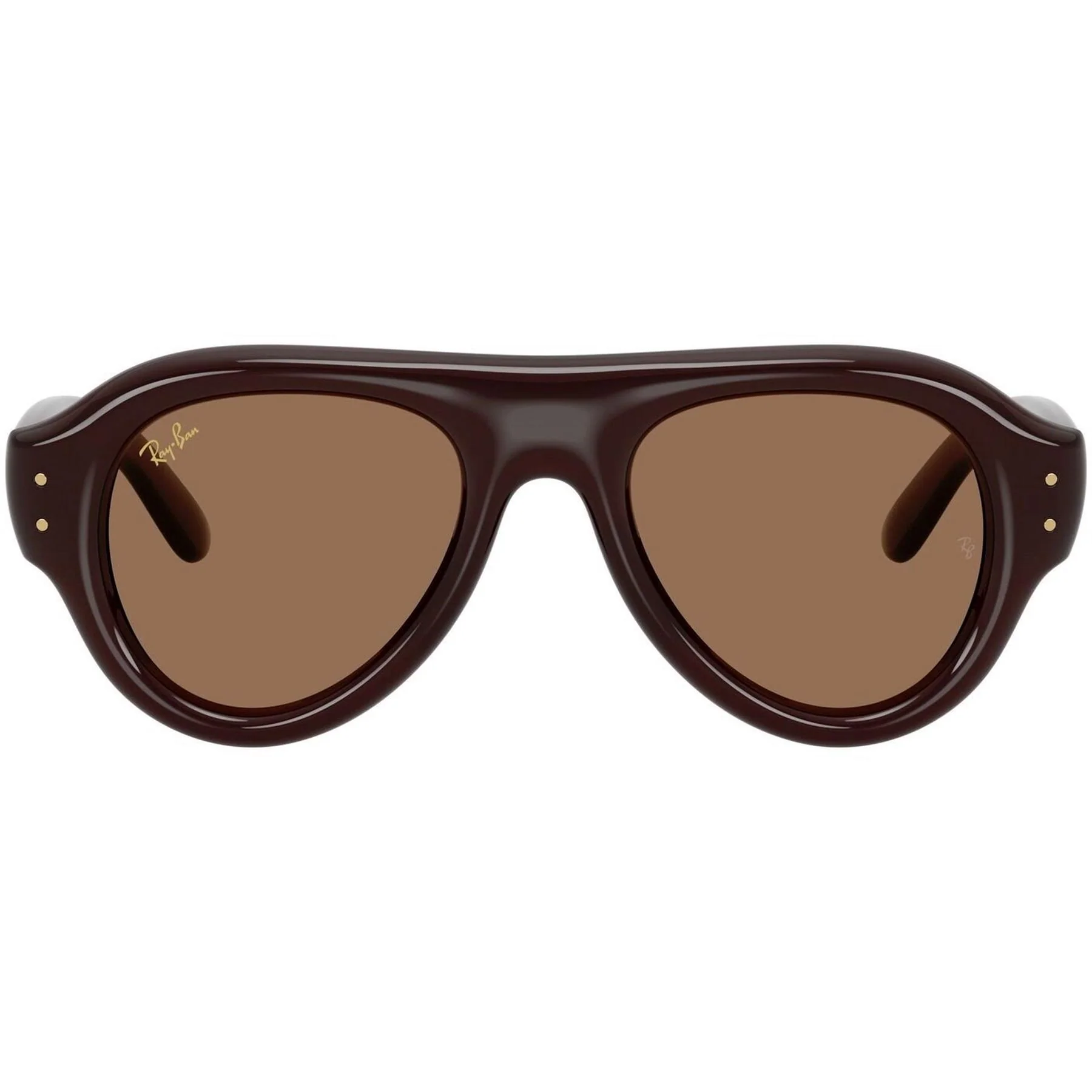 Ray-Ban Pilot Puffer Round Sunglasses - Image 2